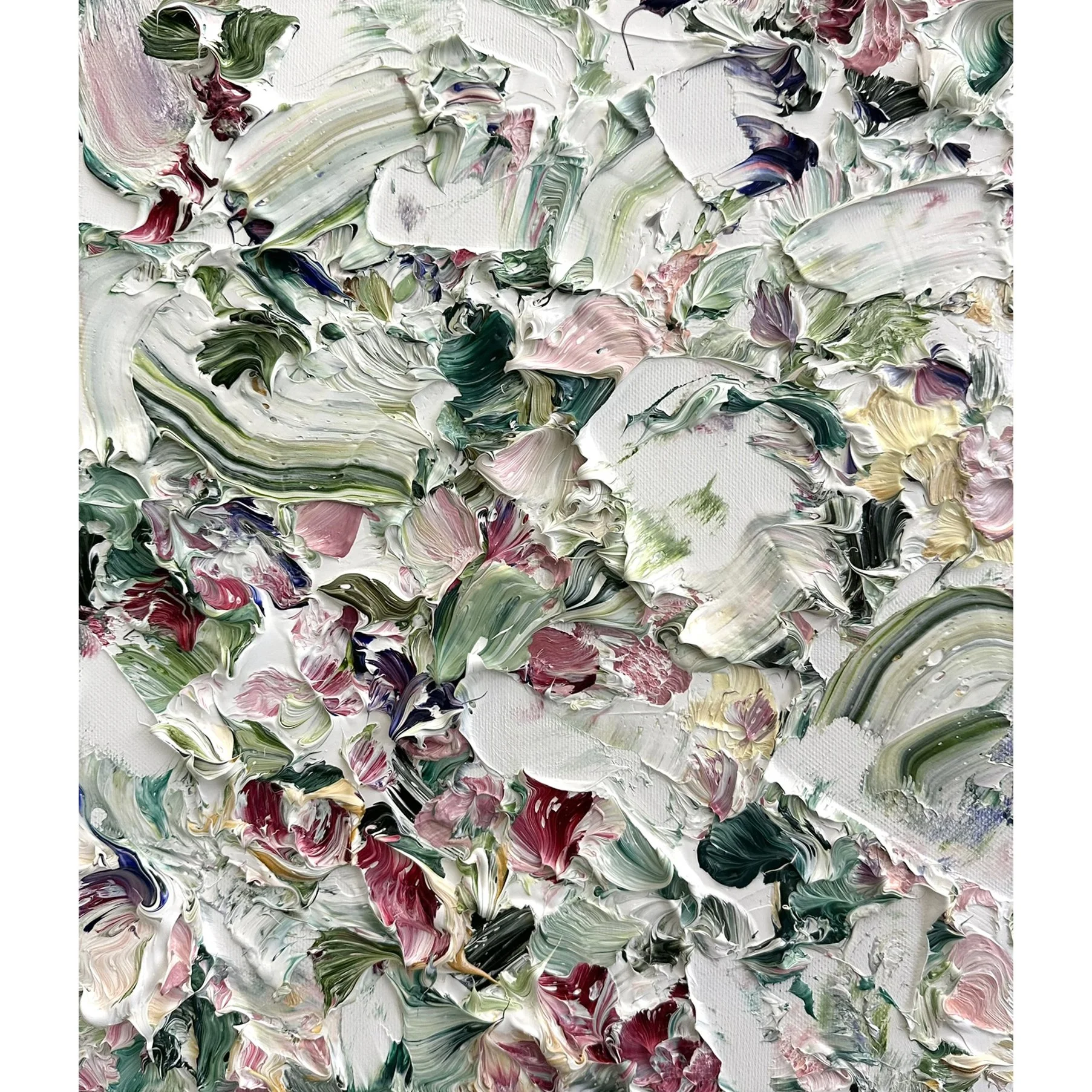 Snowdrops, 14 x 12 in