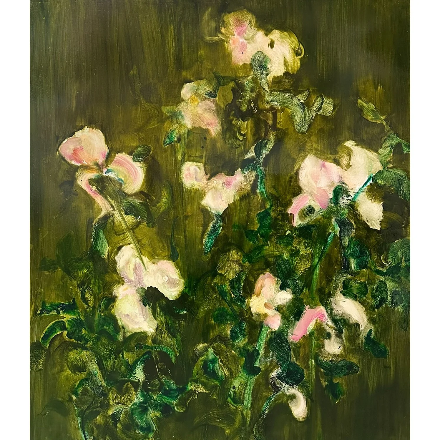 Pouring, 56 x 48 in