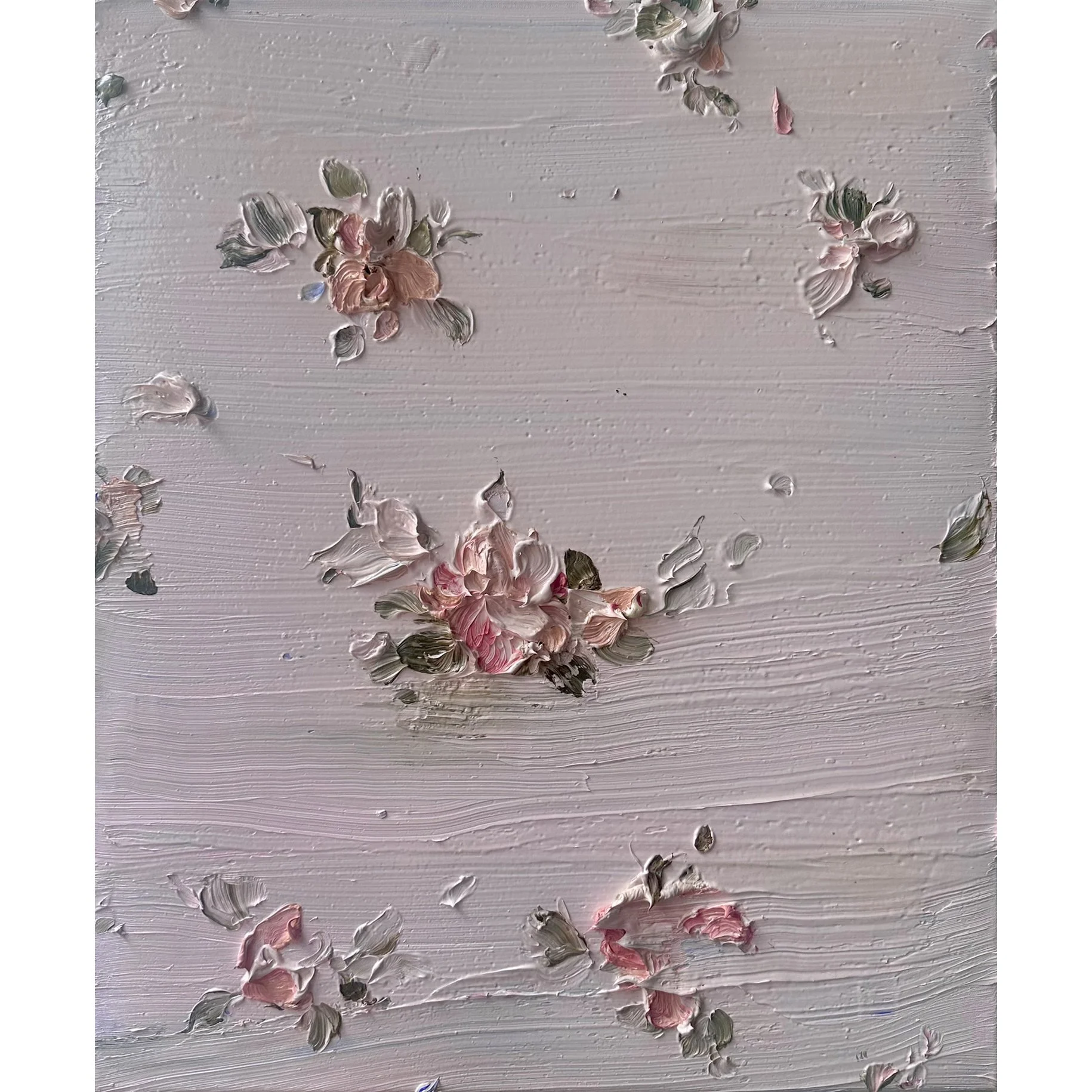 Tess Michalik, Pastel Pink Toile, 24 x 20 in