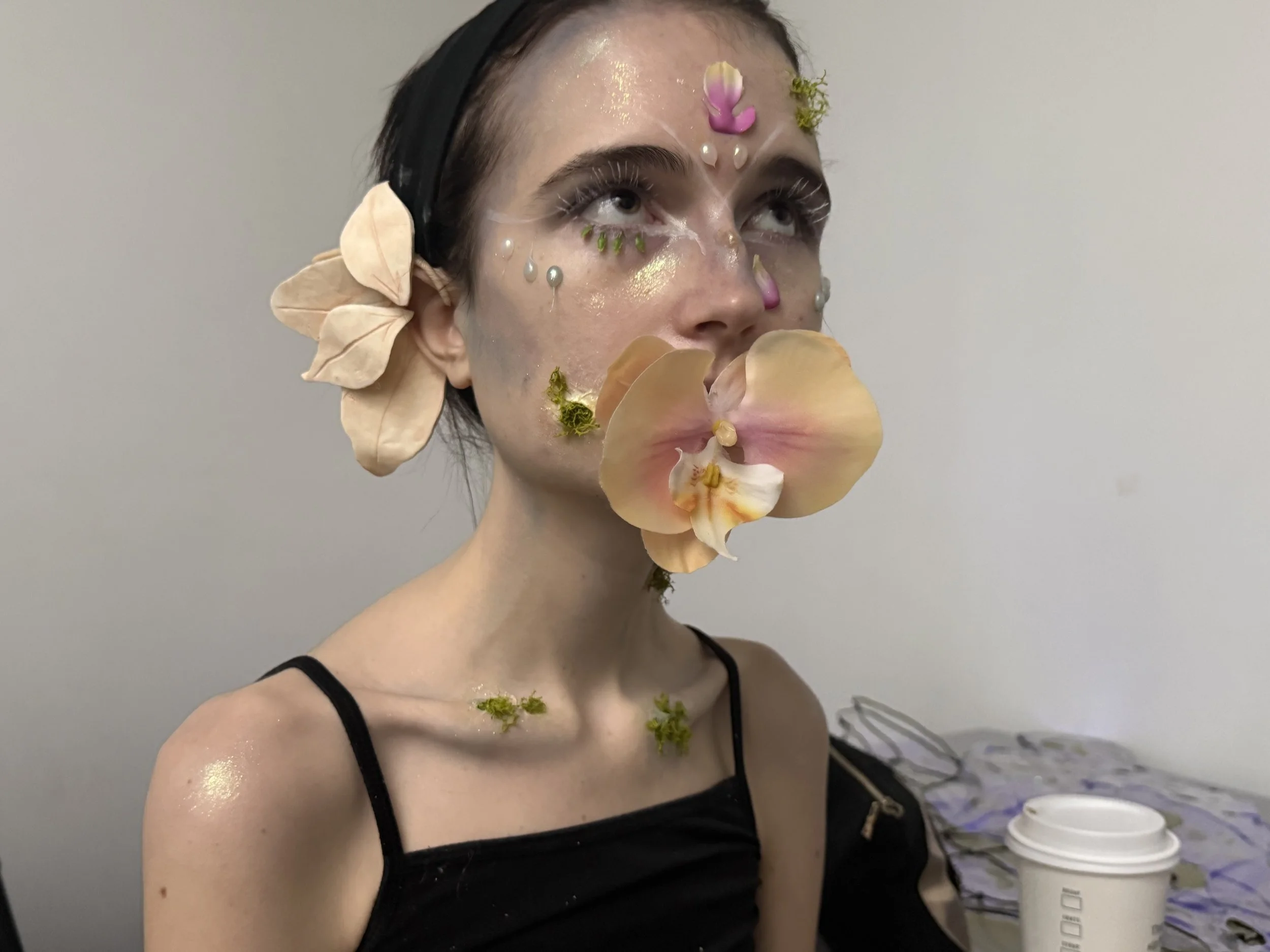 Makeup for "Chrysalis" by Hana Glanz