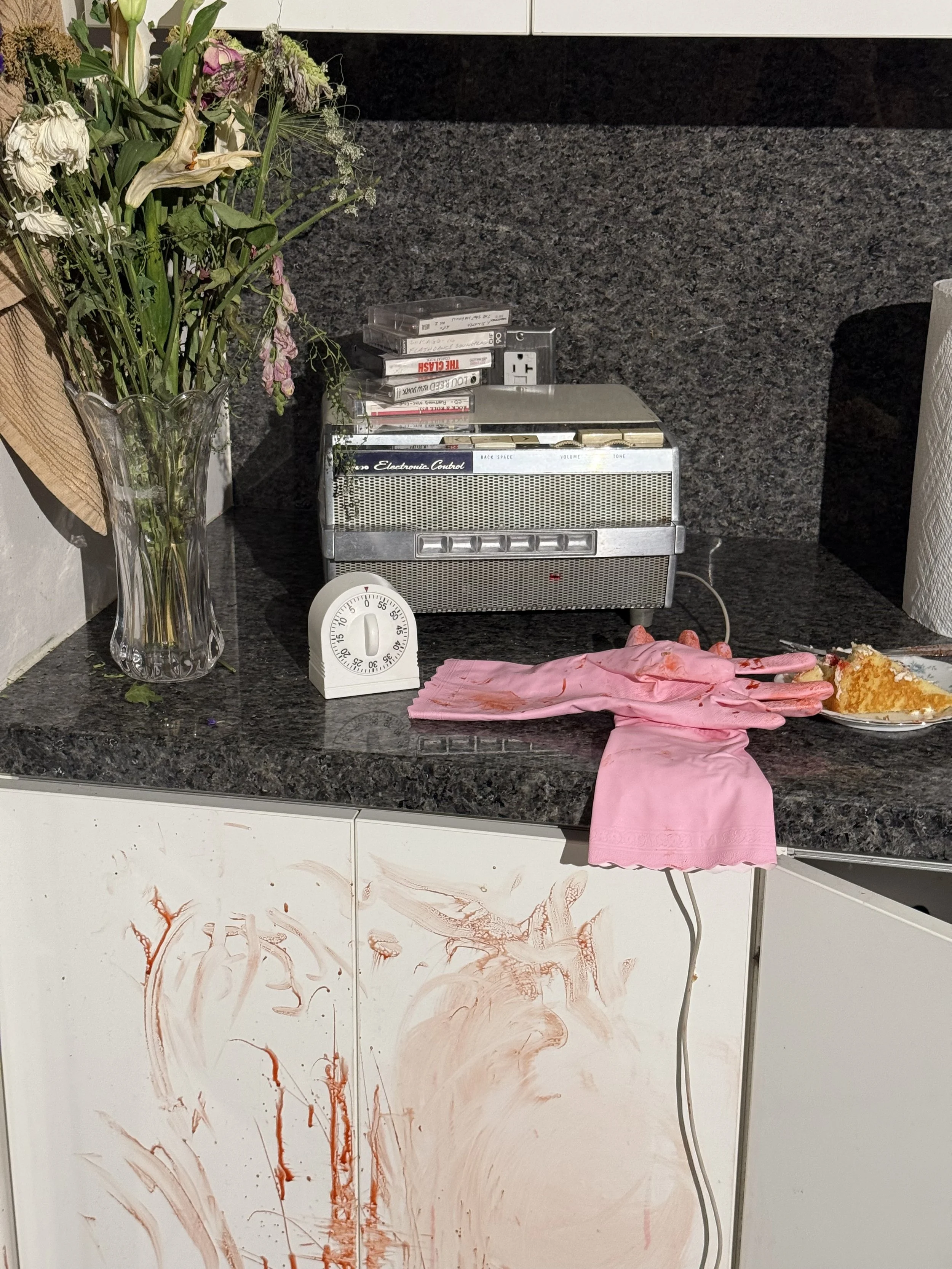 BTS from "Mrs. Johnson Tidies Up" by Sky Parker