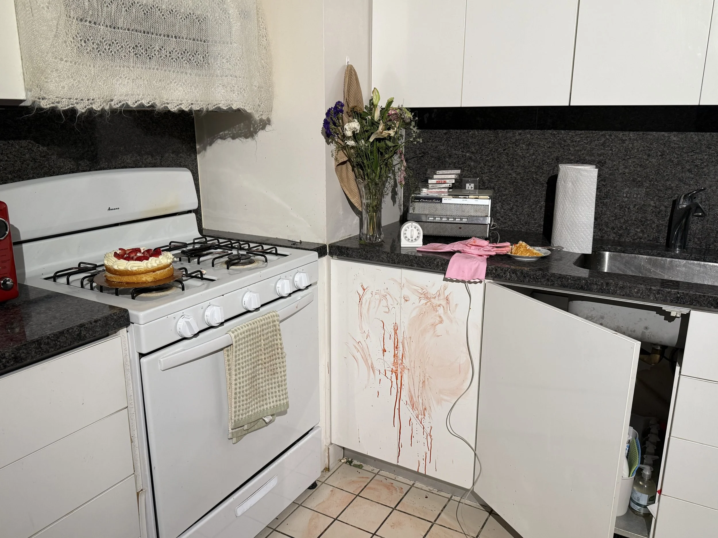 BTS from "Mrs. Johnson Tidies Up" by Sky Parker