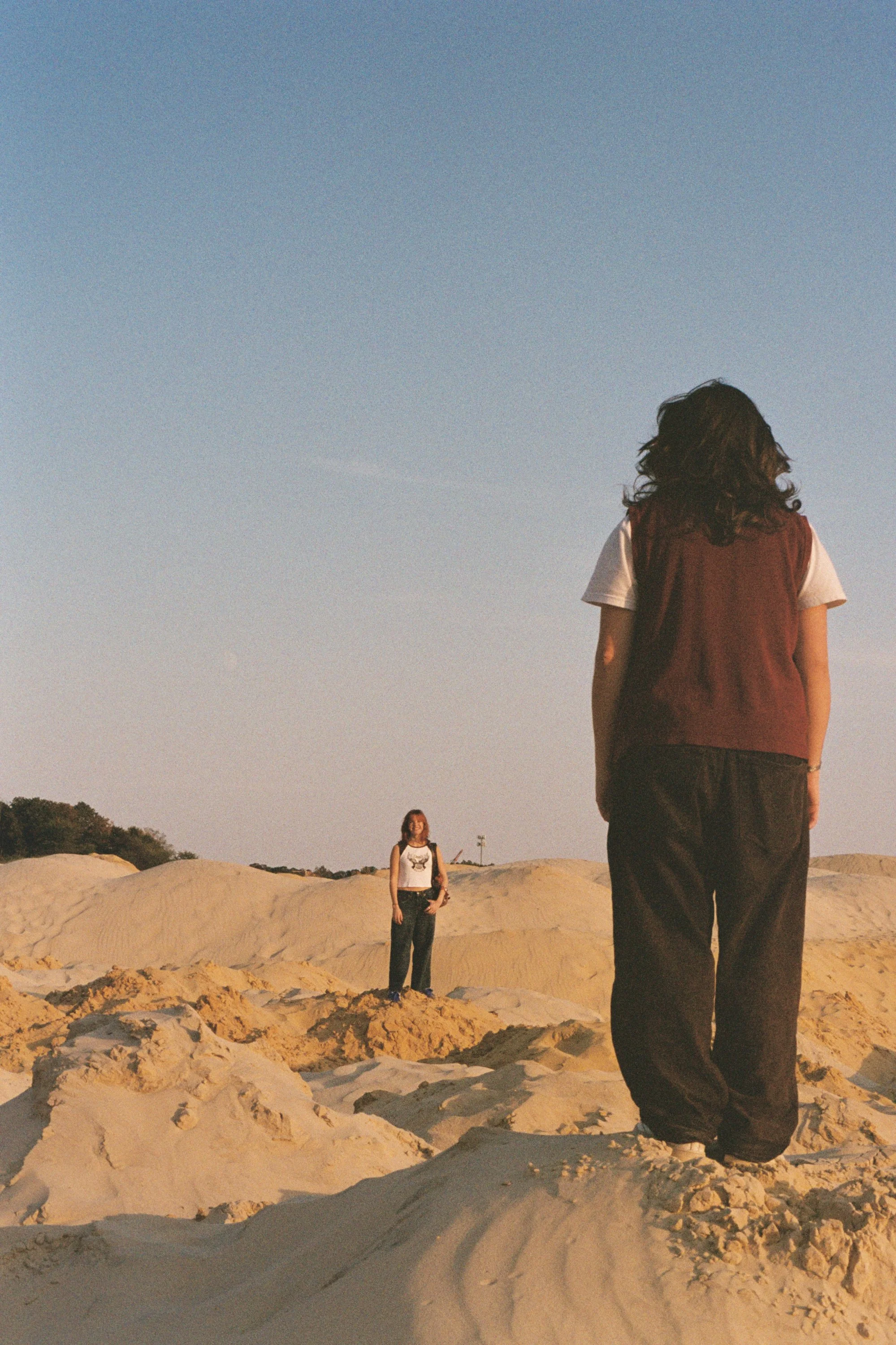 Carli & Sammi on 35mm