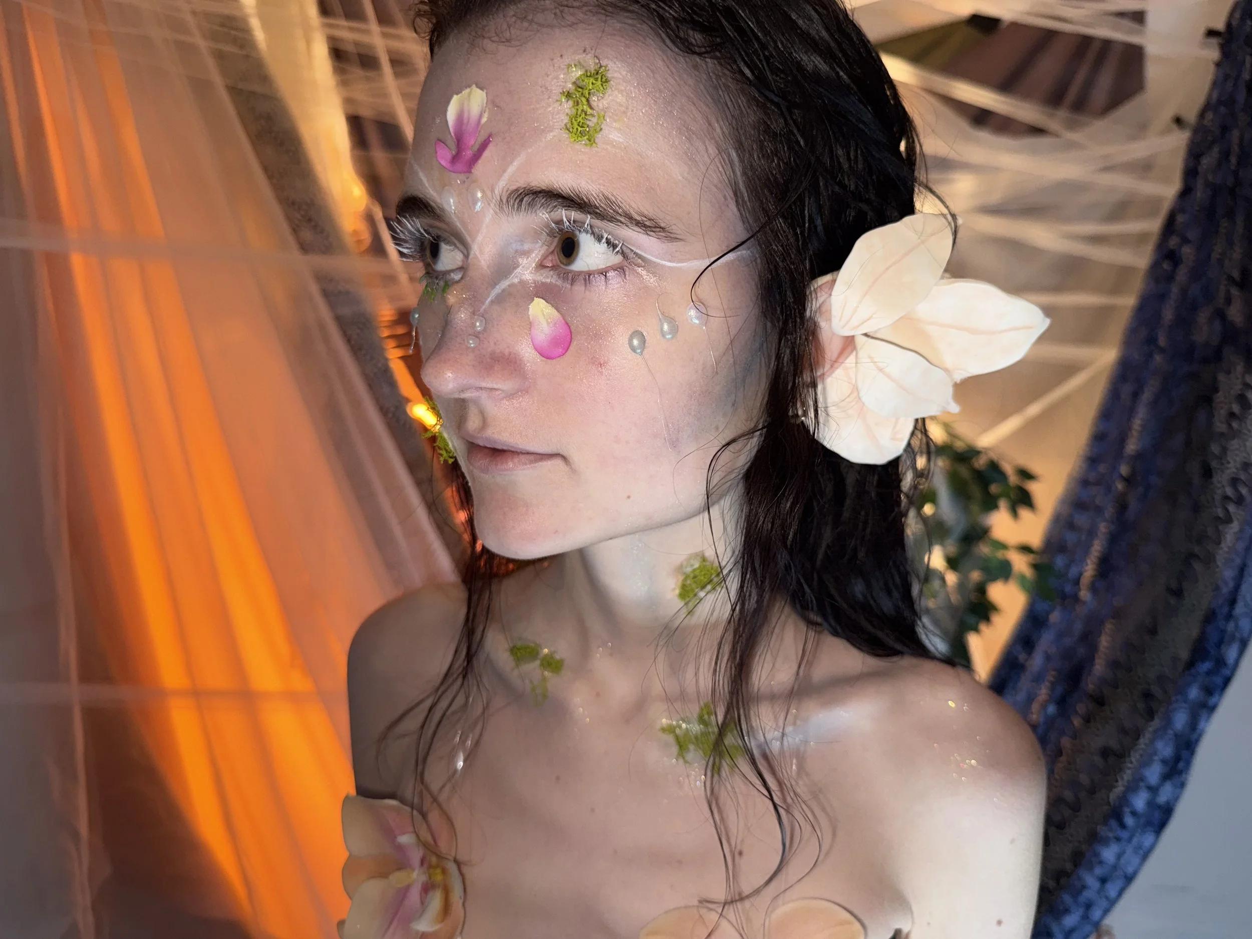 Makeup for "Chrysalis" by Hana Glanz