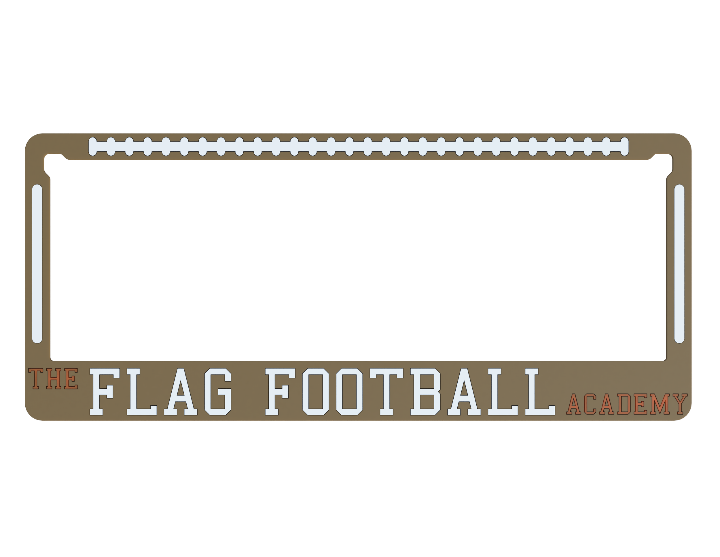 Business‑Branded Number Plate Frame