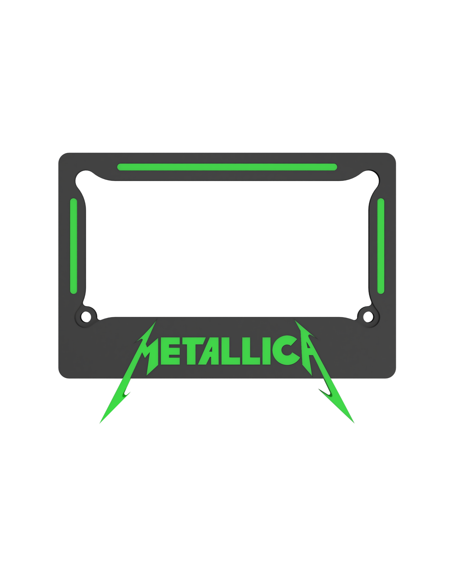 Motorcycle Number Plate Frame - Custom theme