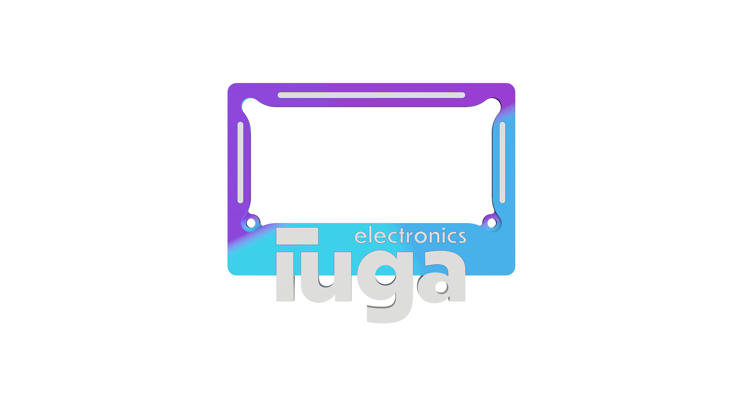 Motorcycle Business‑Branded Number Plate Frame