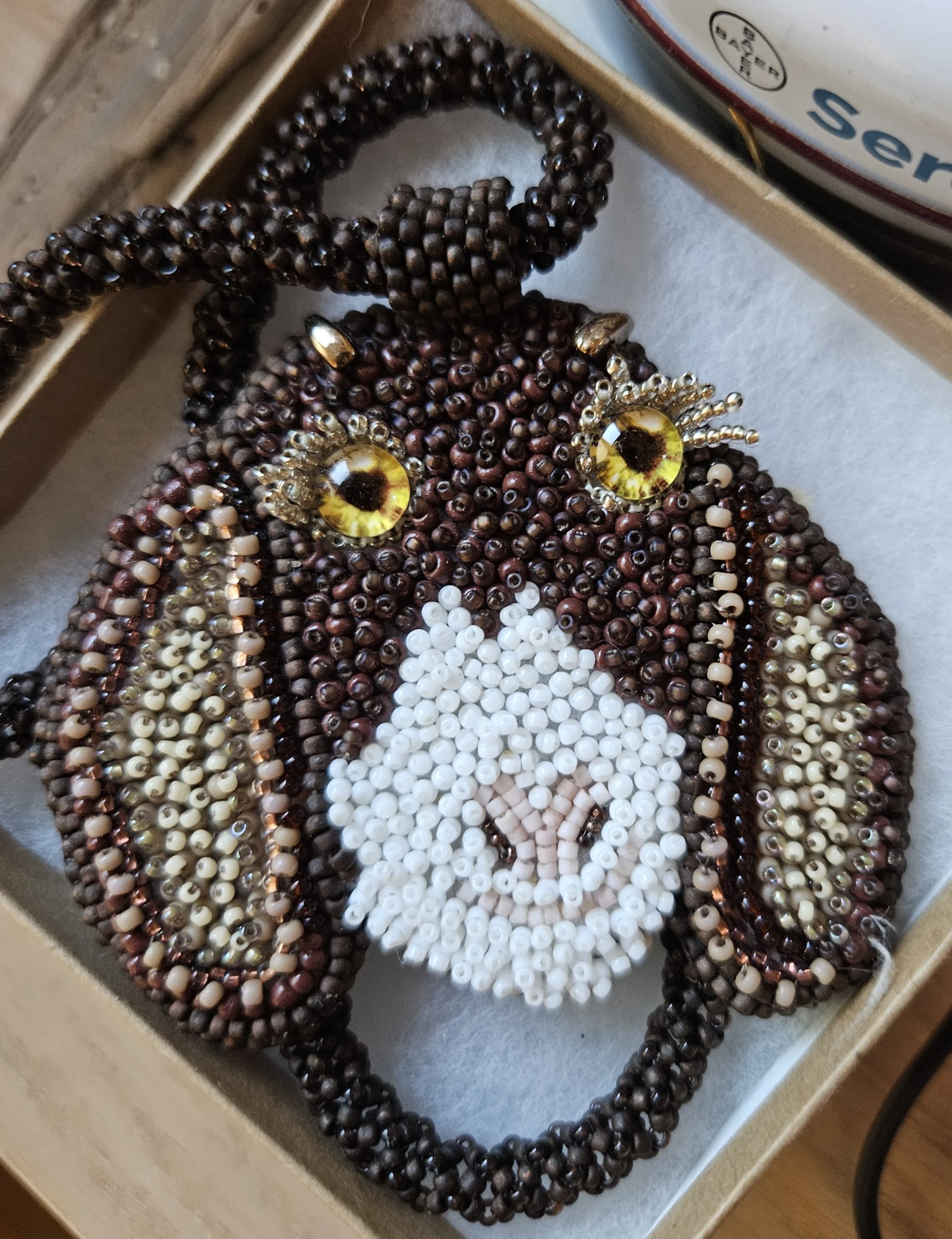 Beaded Goat Necklace