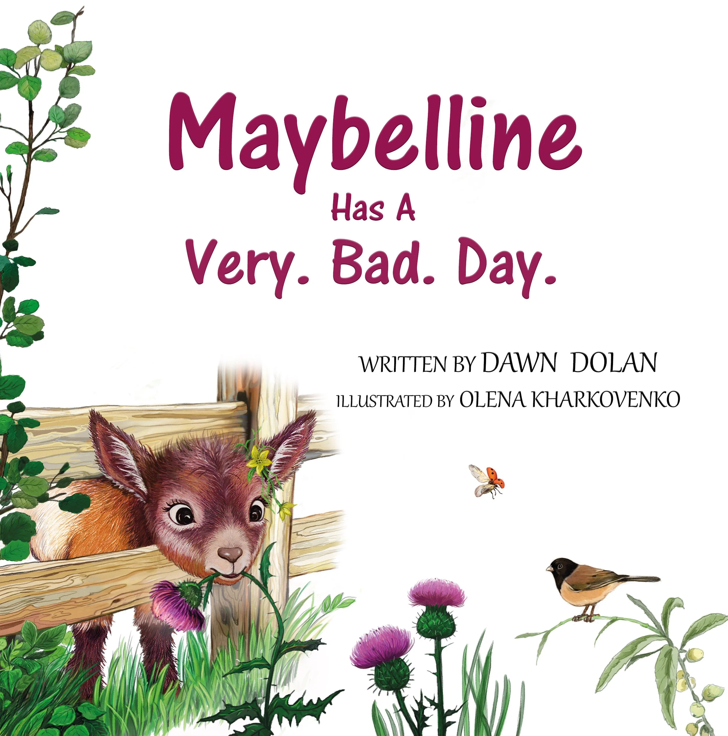 Maybelline young goat farm animal