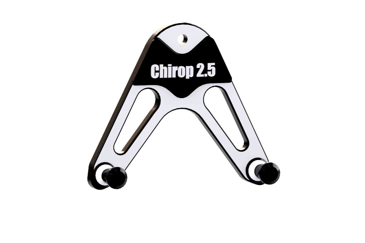 AeroBat Chirop 2.5" Wall Mount STL File