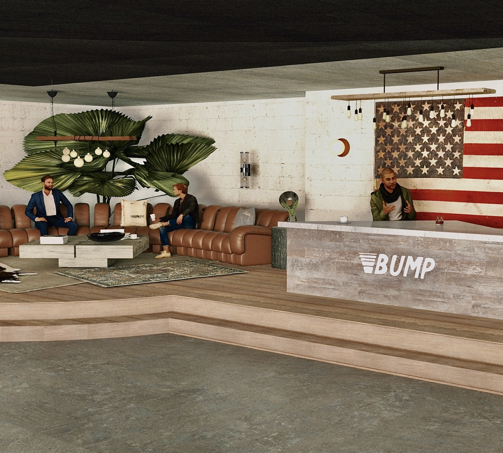 BUMP Coffee Podcast Studio