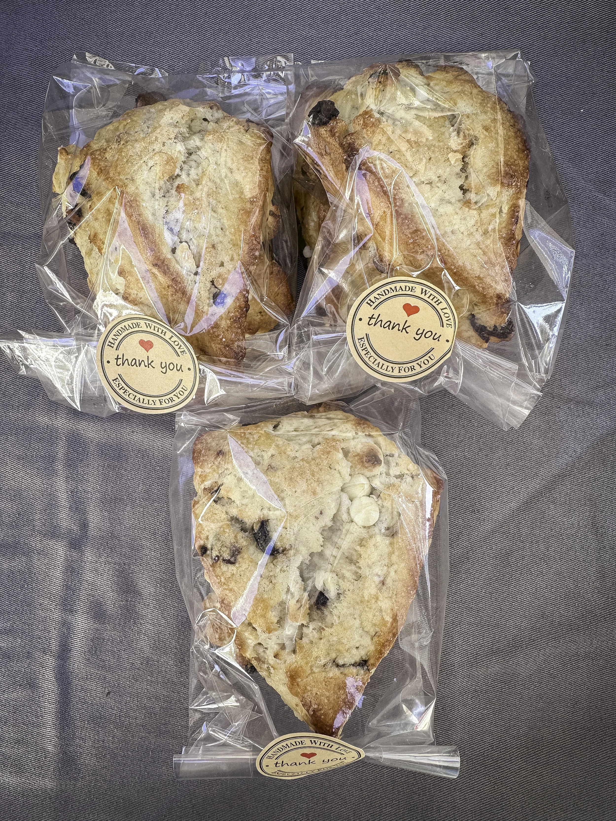 Sourdough scone bakery Lexington MI