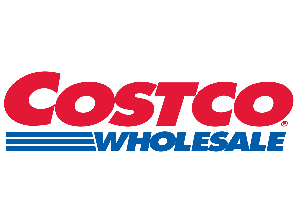 Costco Wholesale logo — MyEspresso provides specialty coffee catering for Costco events and corporate offices in the Bay Area.