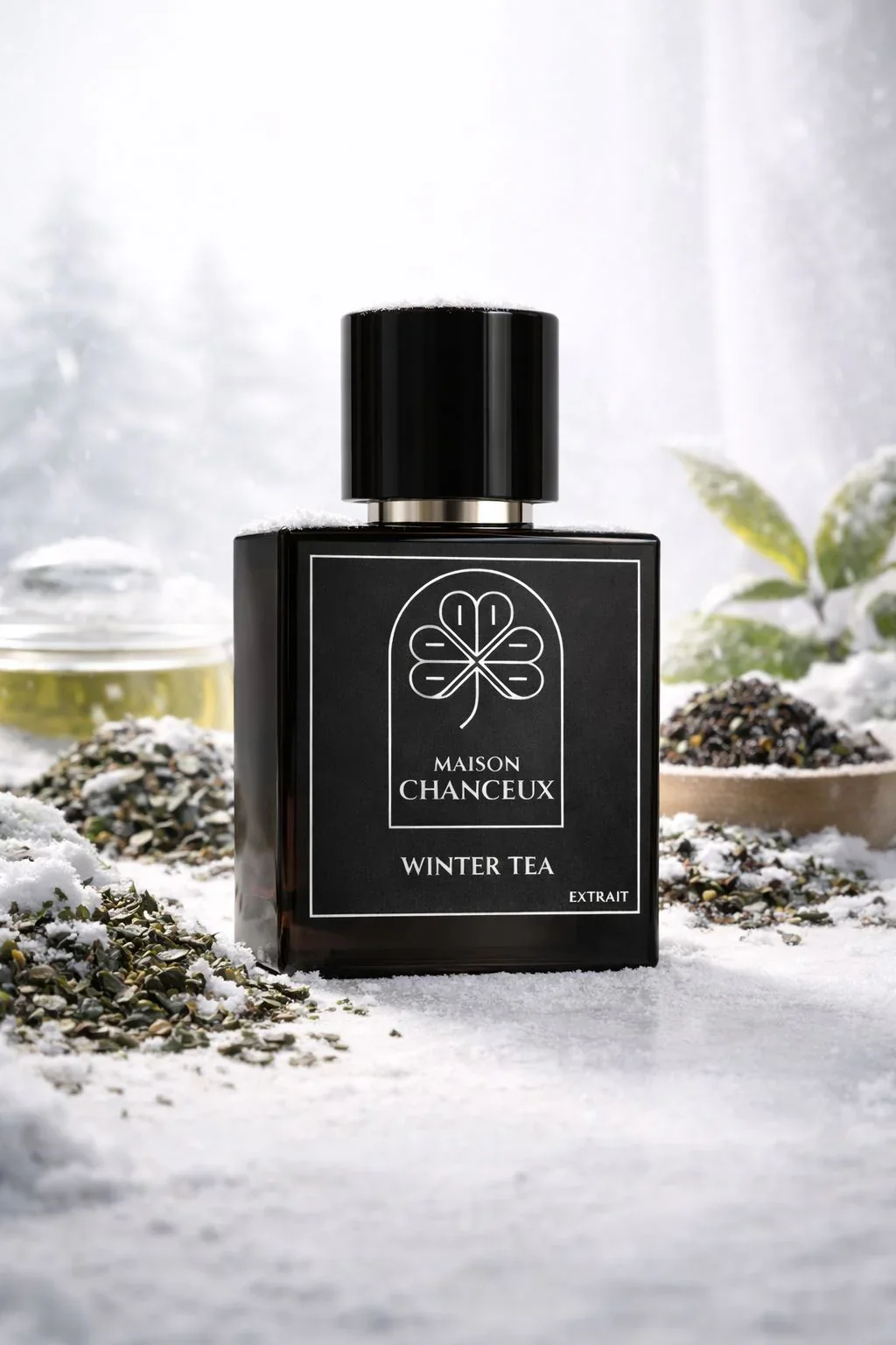 Winter Tea Perfume bottle by Chanceux Parfums