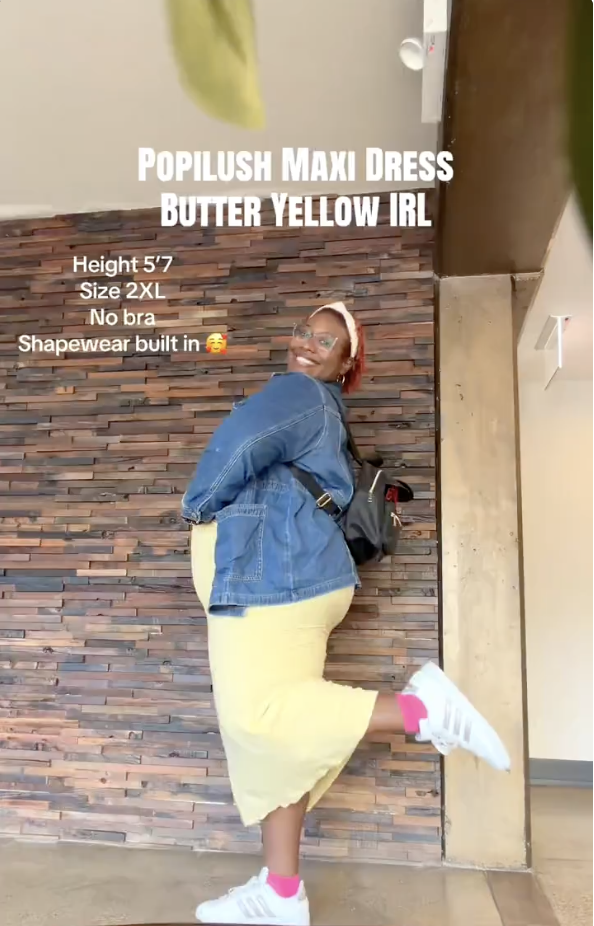 Yellow Shapewear Maxi Dress & Jacket