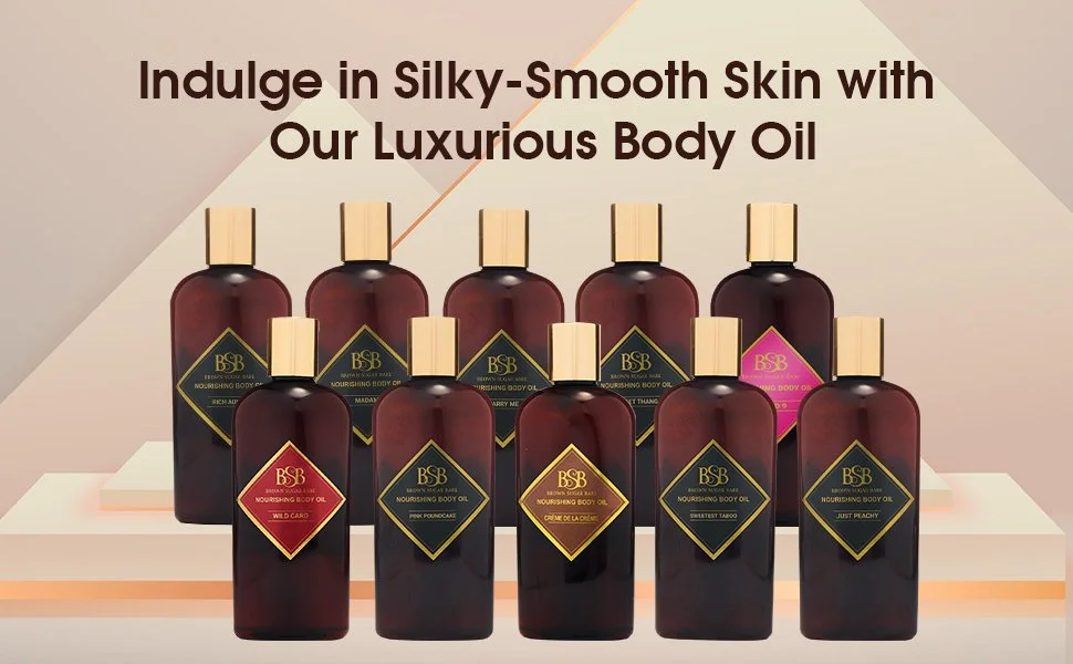 Brown Sugar Babe Body Oil Collection photo with 10 perfume oils