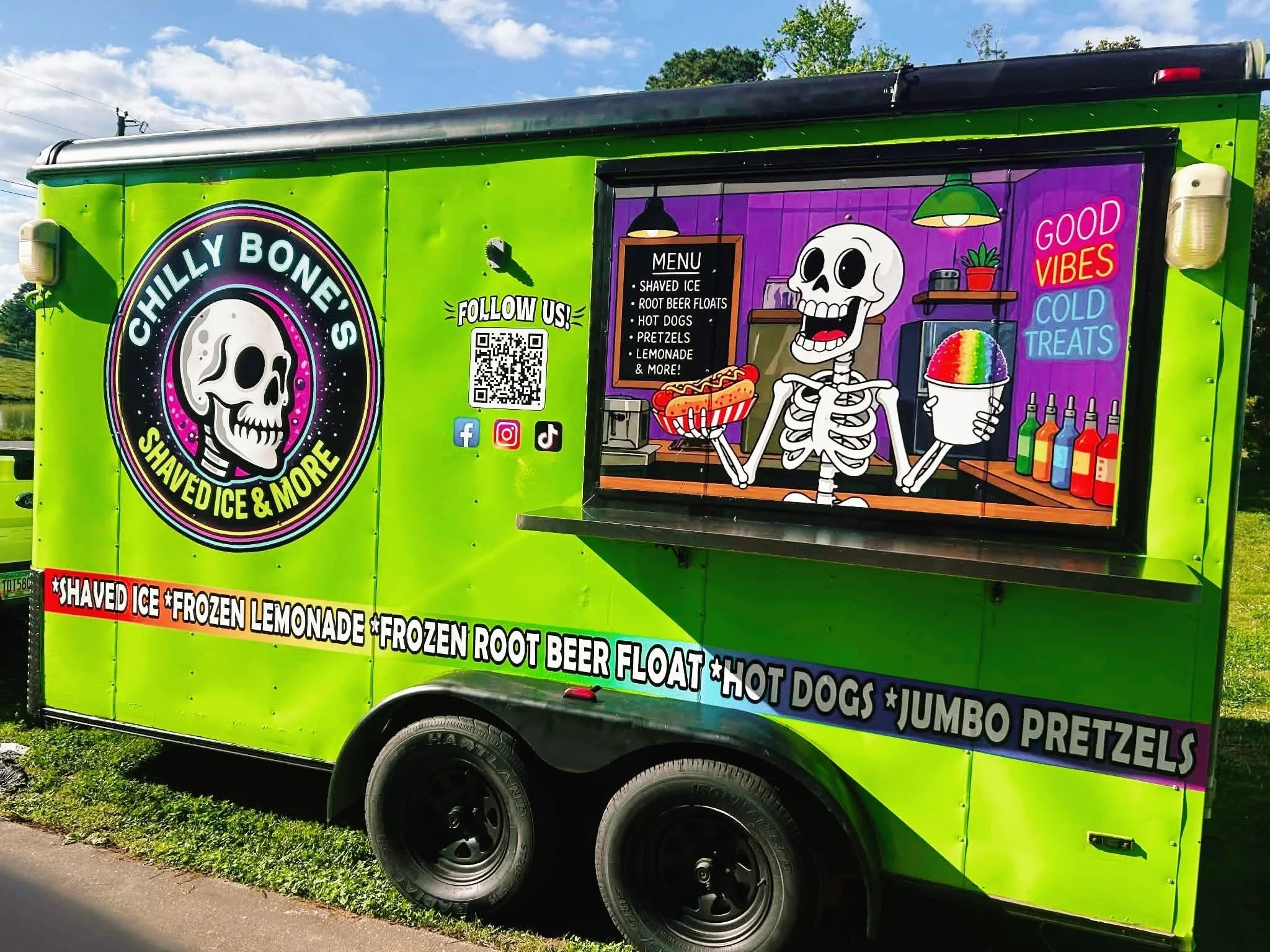 Meet Chilly Bone’s: Shaved Ice, Skeletons and a Family Business Built Together