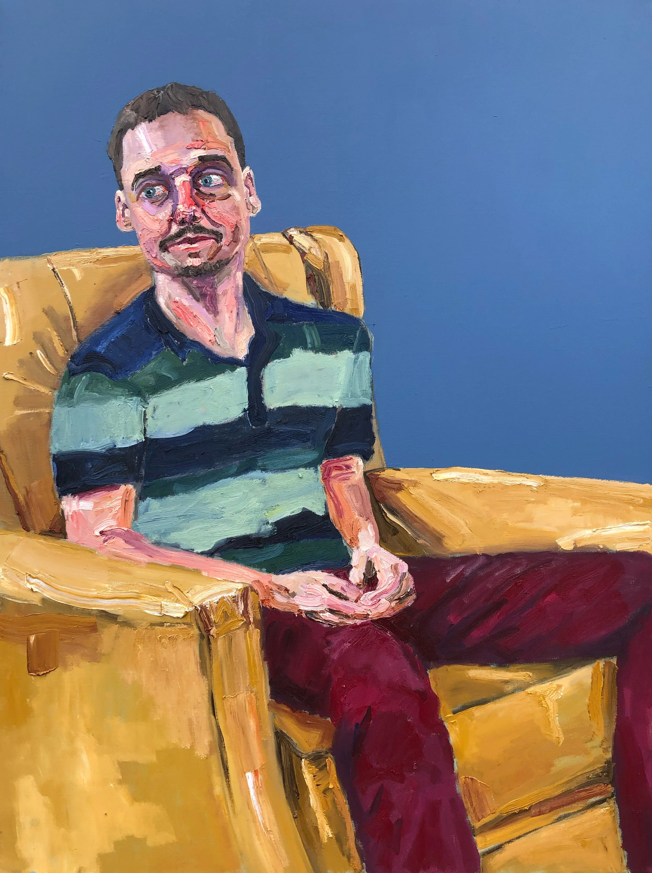 Thawing dawn, Oil on canvas, 90 x 120 cm