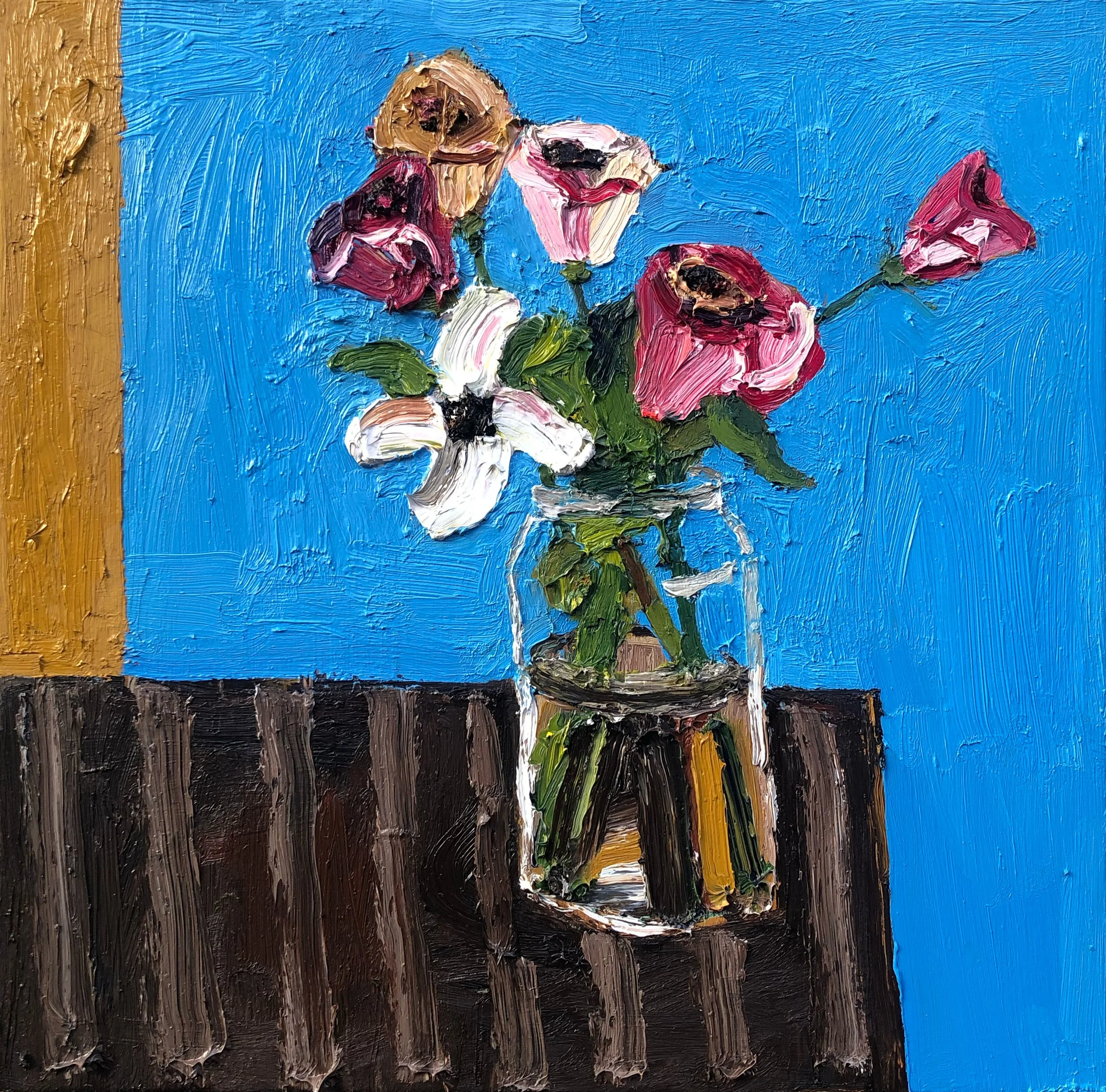 The Autumn after Van Gogh, Oil on canvas, 50 x 50 cm