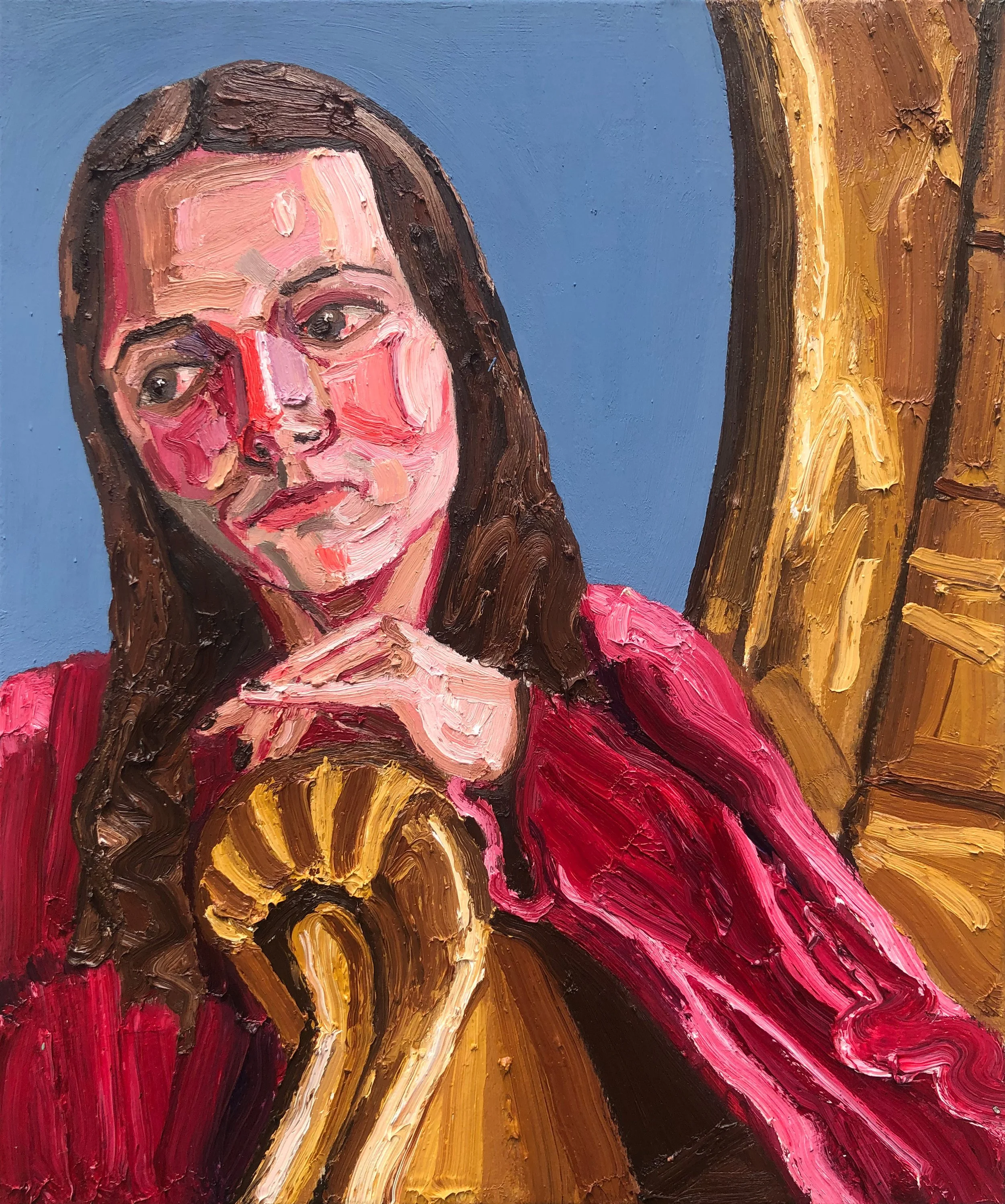 Lost in a different age, Oil on canvas, 50 x 60 cm