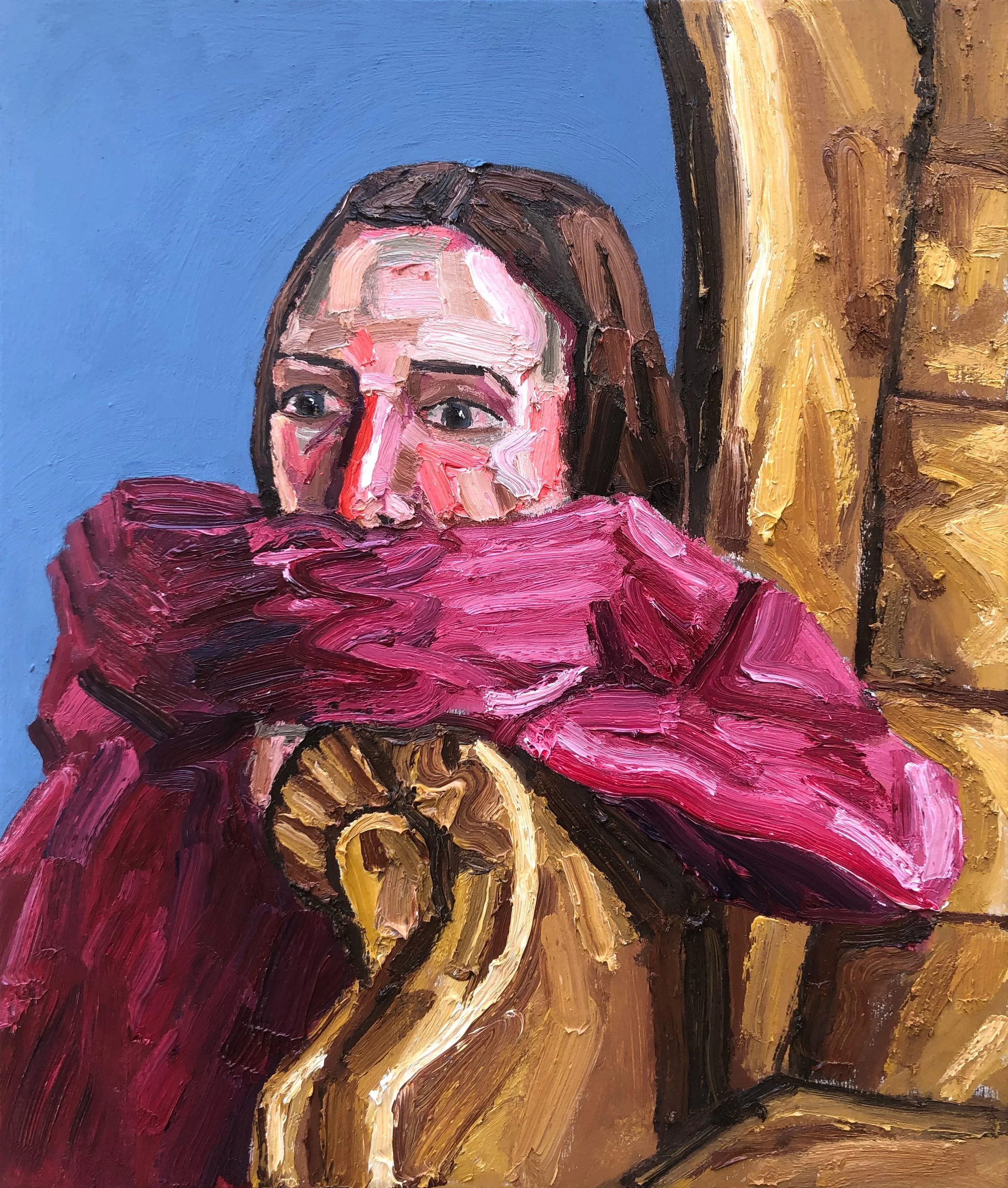 Just kids, Oil on canvas, 50 x 60 cm