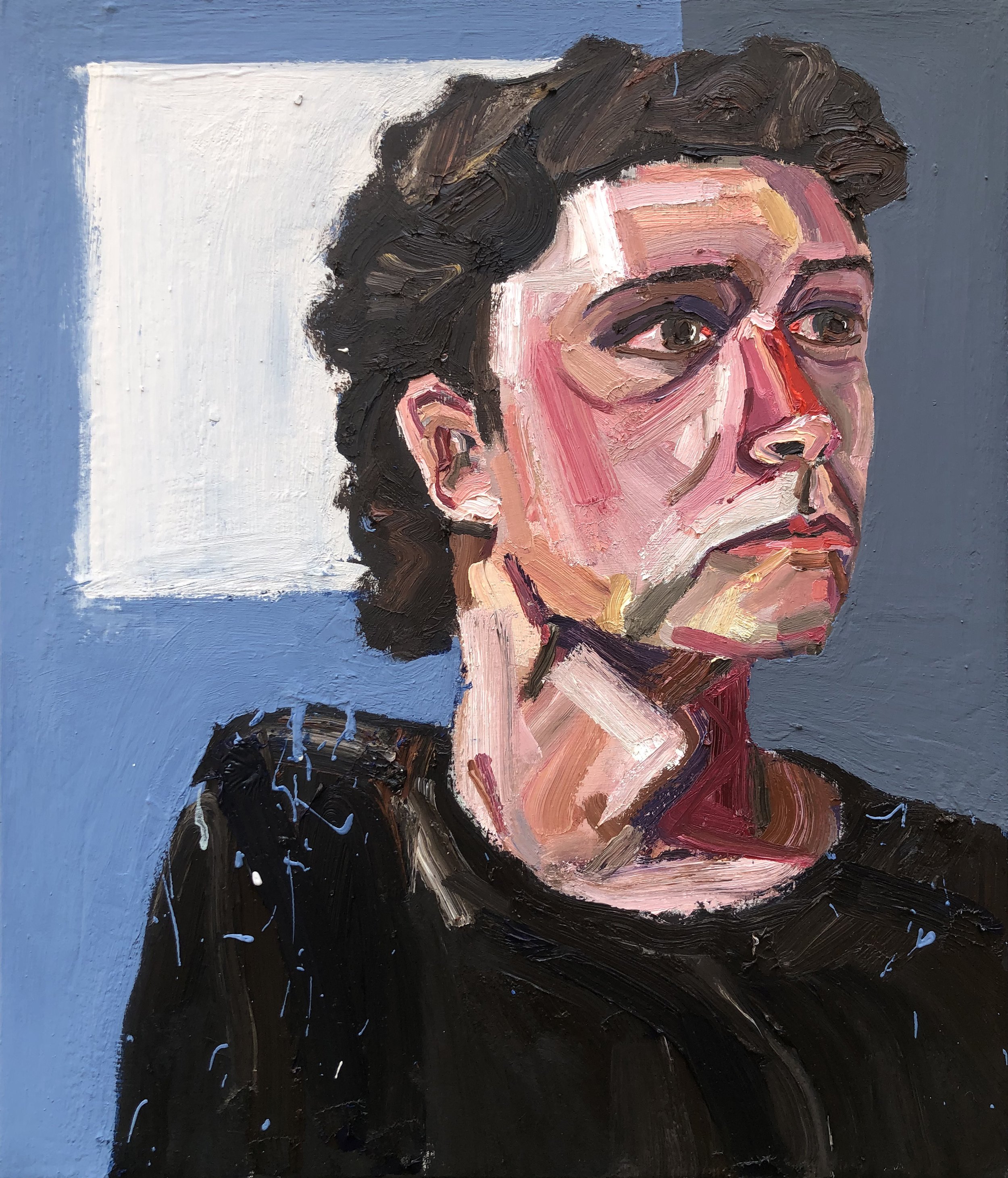 2am in Neukölln, Oil on canvas, 50 x 60 cm