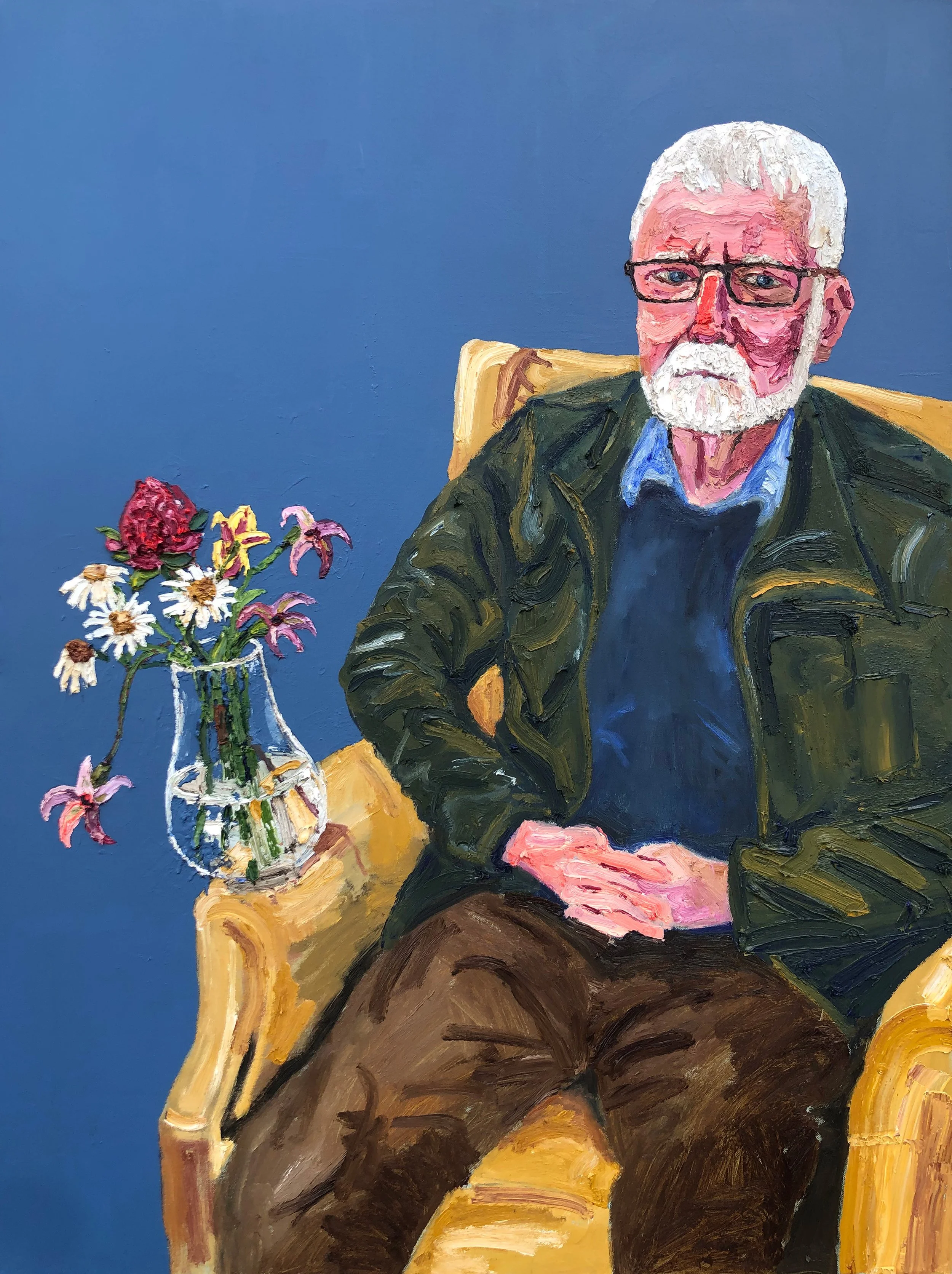 Justin, Oil on canvas, 90 x 120 cm