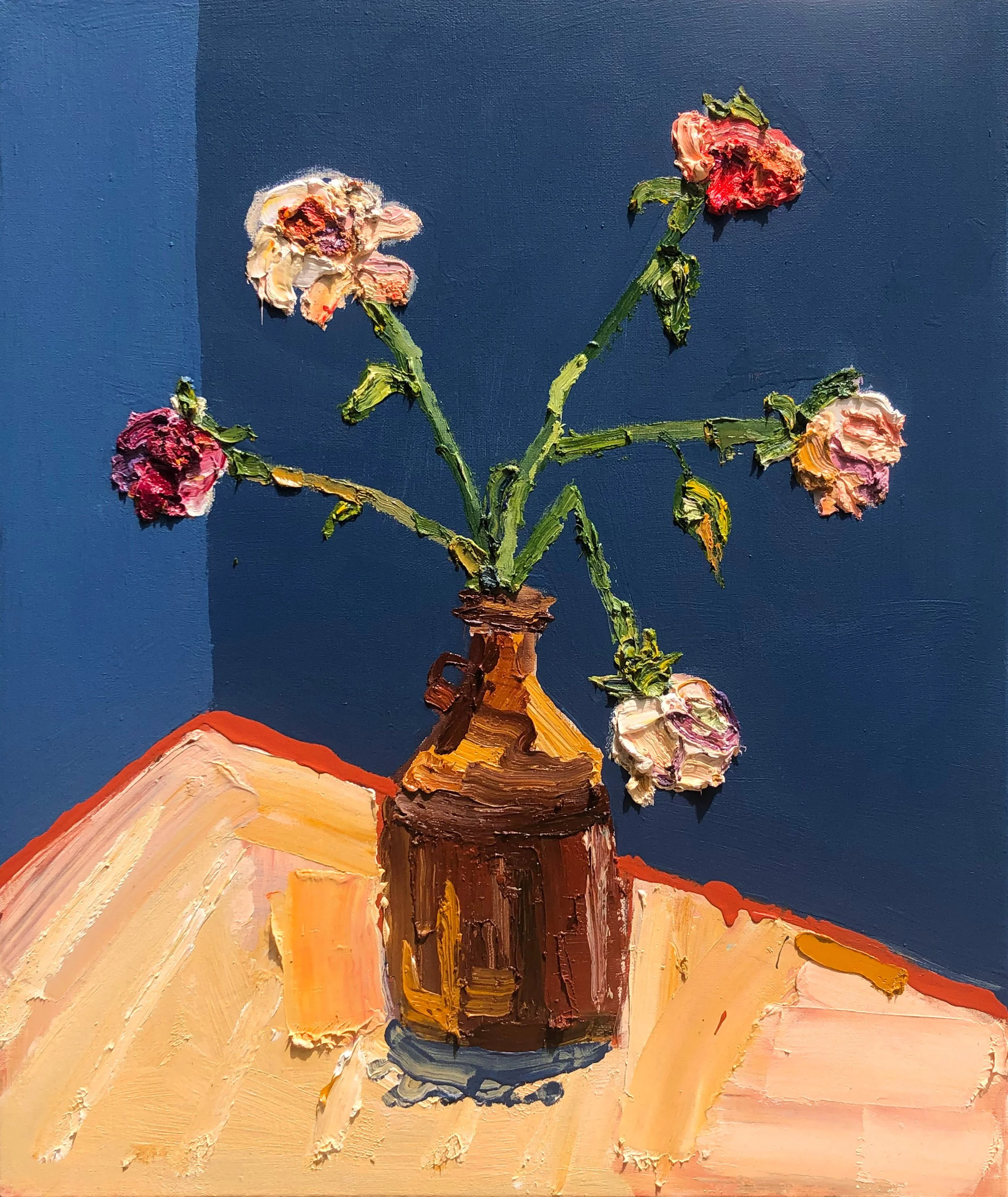 I'll be your mirror, Oil on canvas, 50 x 60 cm