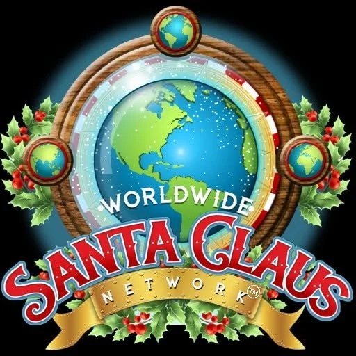 Logo for the Worldwide Santa Claus Network
