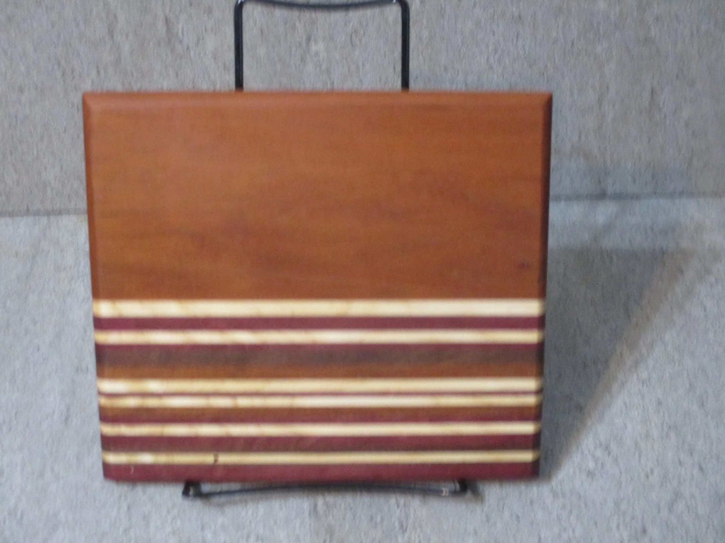 Medium Striped Cutting Board
