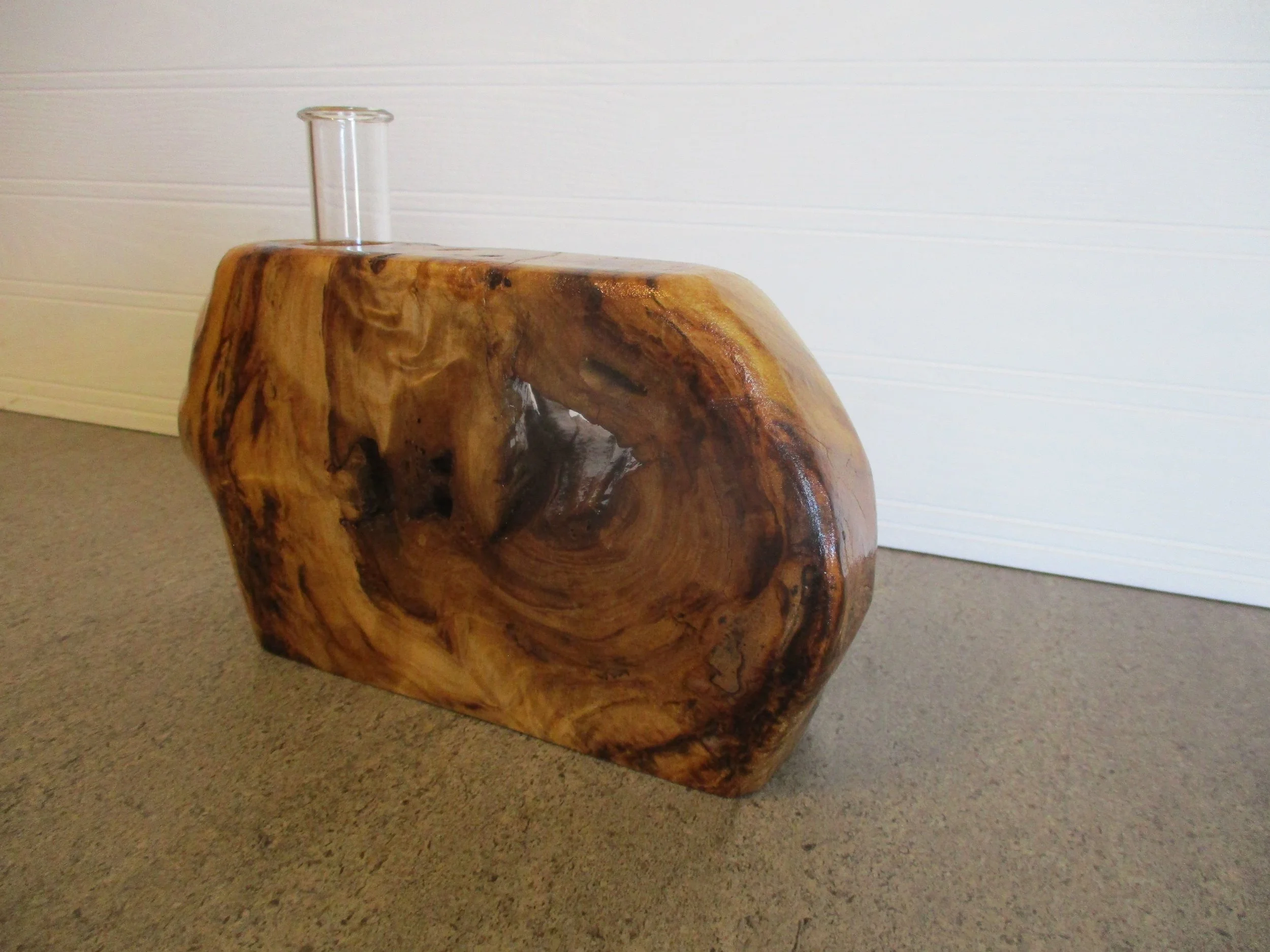 Cottonwood Burl Tuber Vase