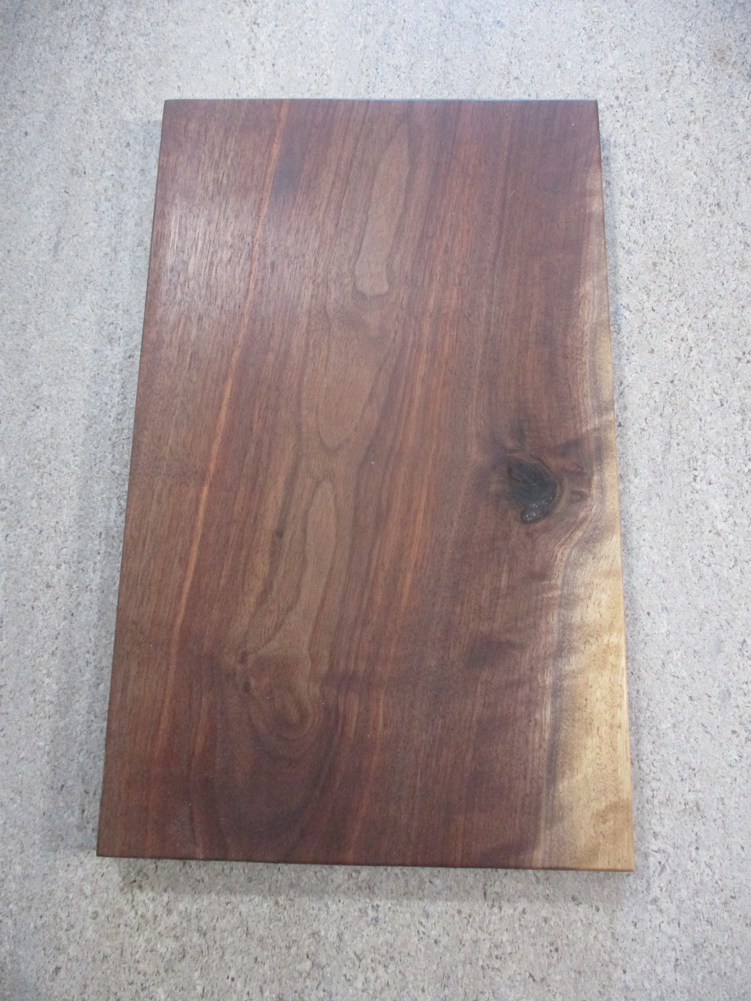 Locally Harvested Walnut with Epoxy Cutting Board