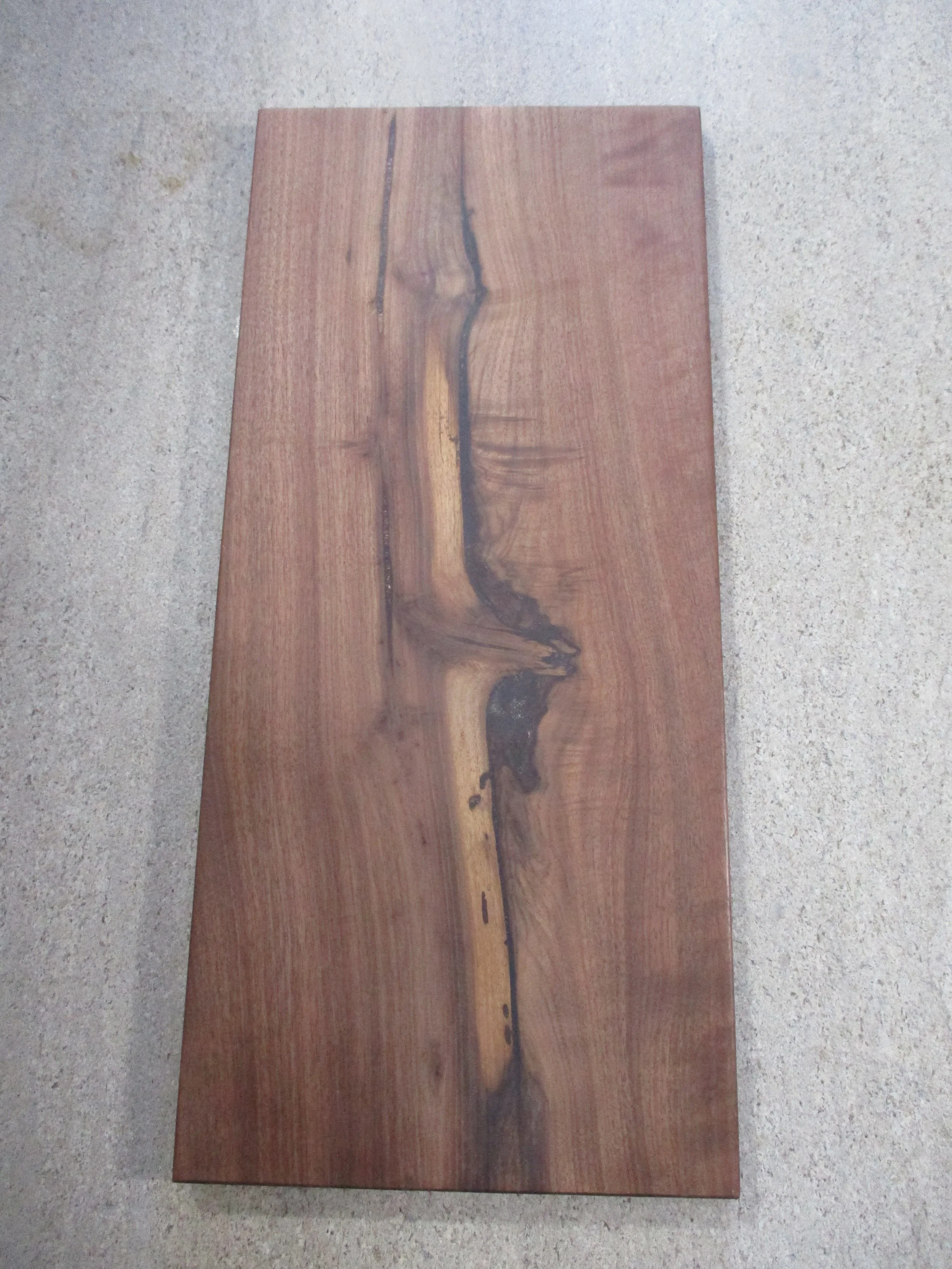 Locally Harvested Walnut with Epoxy Cutting Board