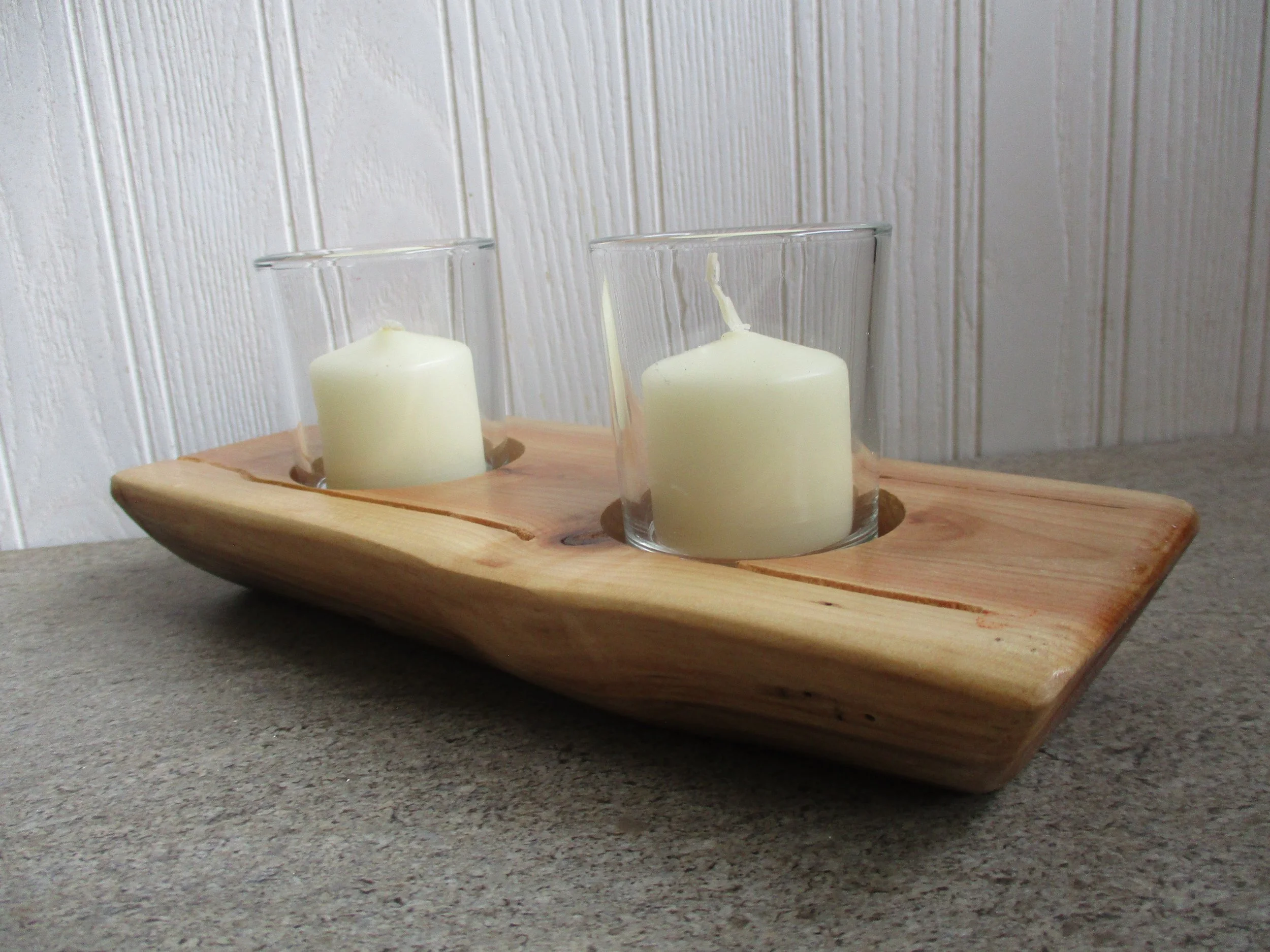 Maple Candle Holder