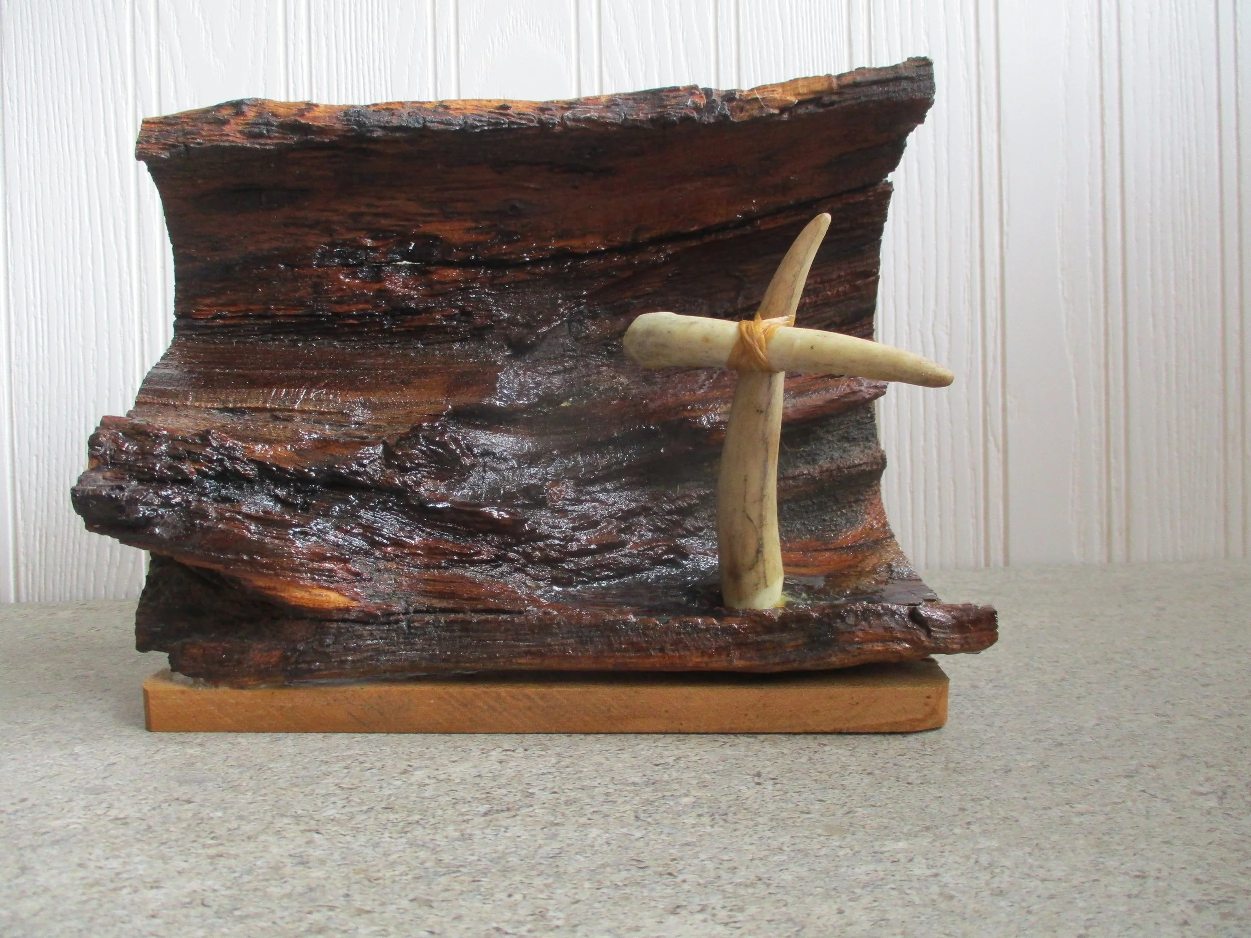 Cross in Log