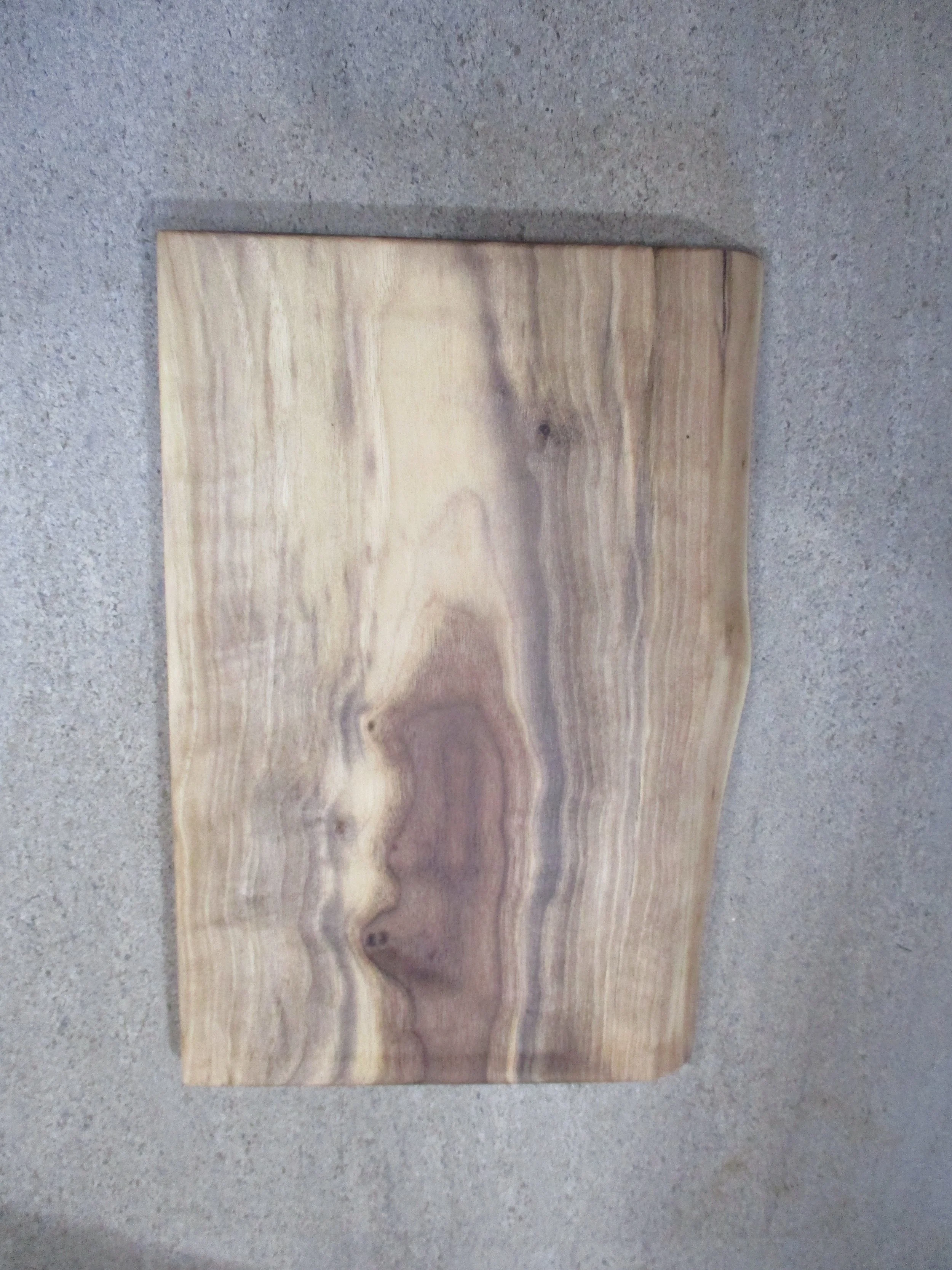 Locally Harvested Walnut with Live Edge Cutting Board