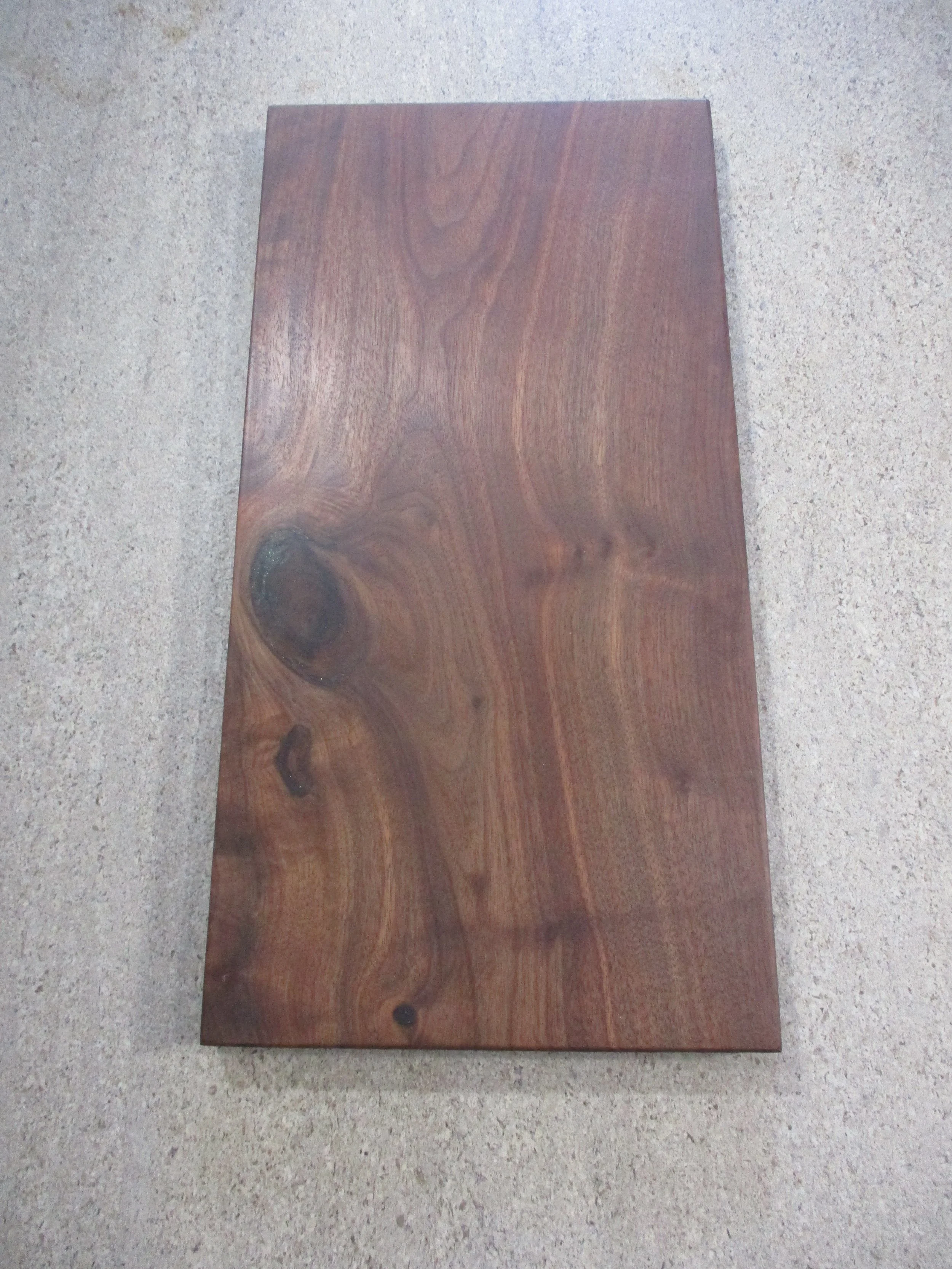Locally Harvested Walnut with Epoxy Cutting Board