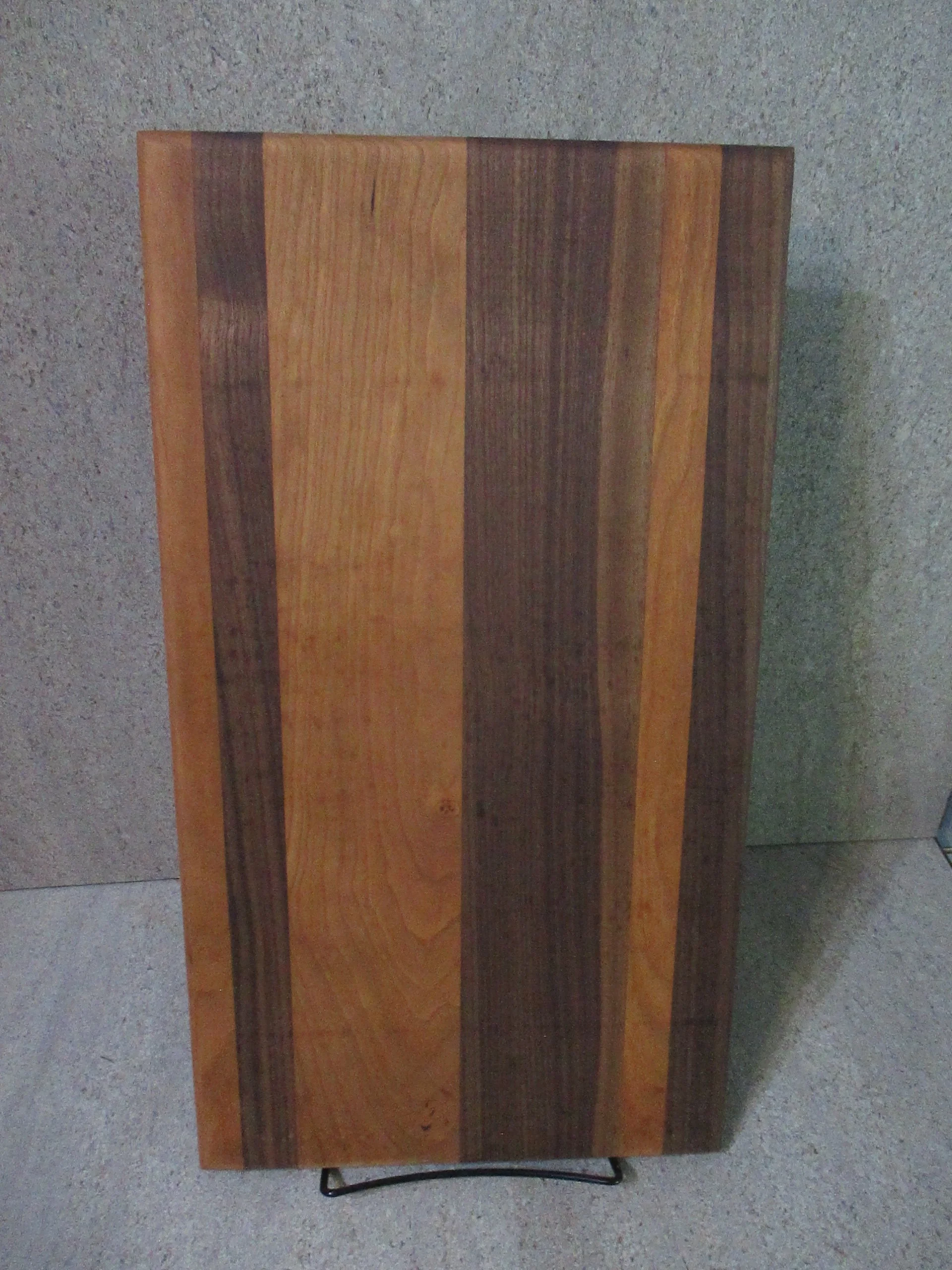 Large Striped Cutting Board
