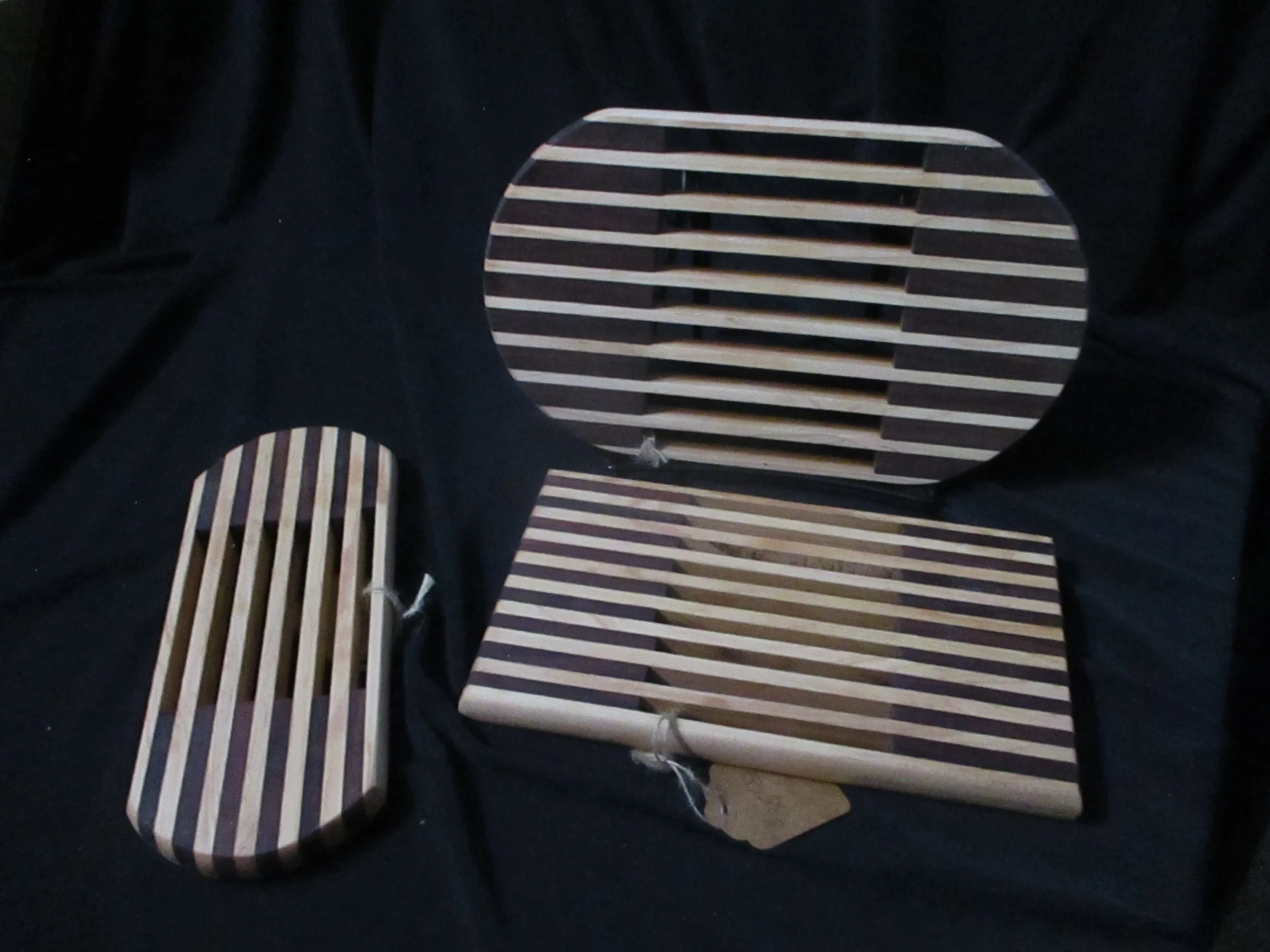 Maple and Walnut Trivets