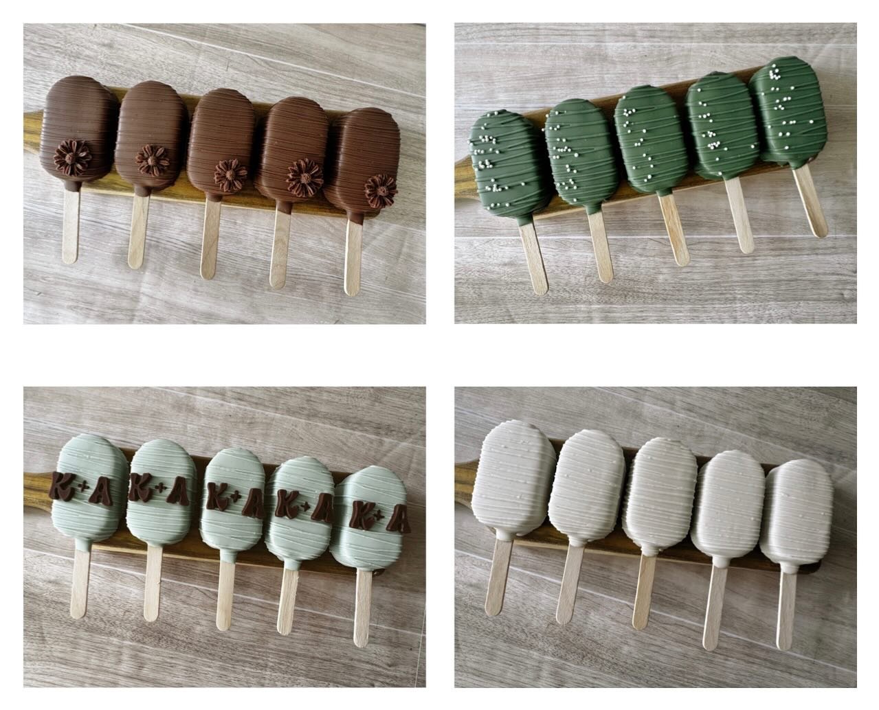 Cakesicles have so much potential! ✨ From birthdays and baby showers to weddings, team parties, and corporate events, these little treats can be customized to match any theme, color palette, or occasion. Grab some for your next celebration and you&rs