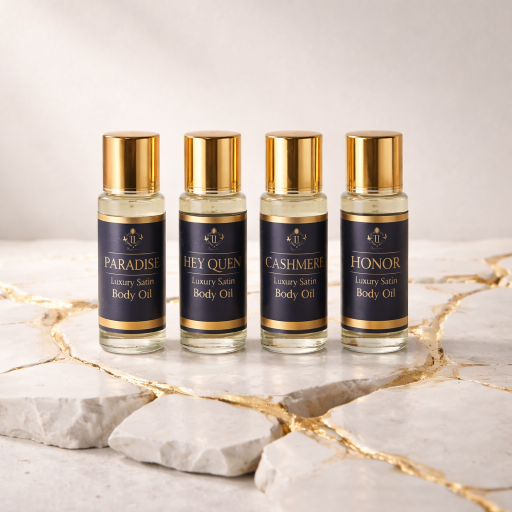 Luxury Satin Body Oil Roll-On Collection