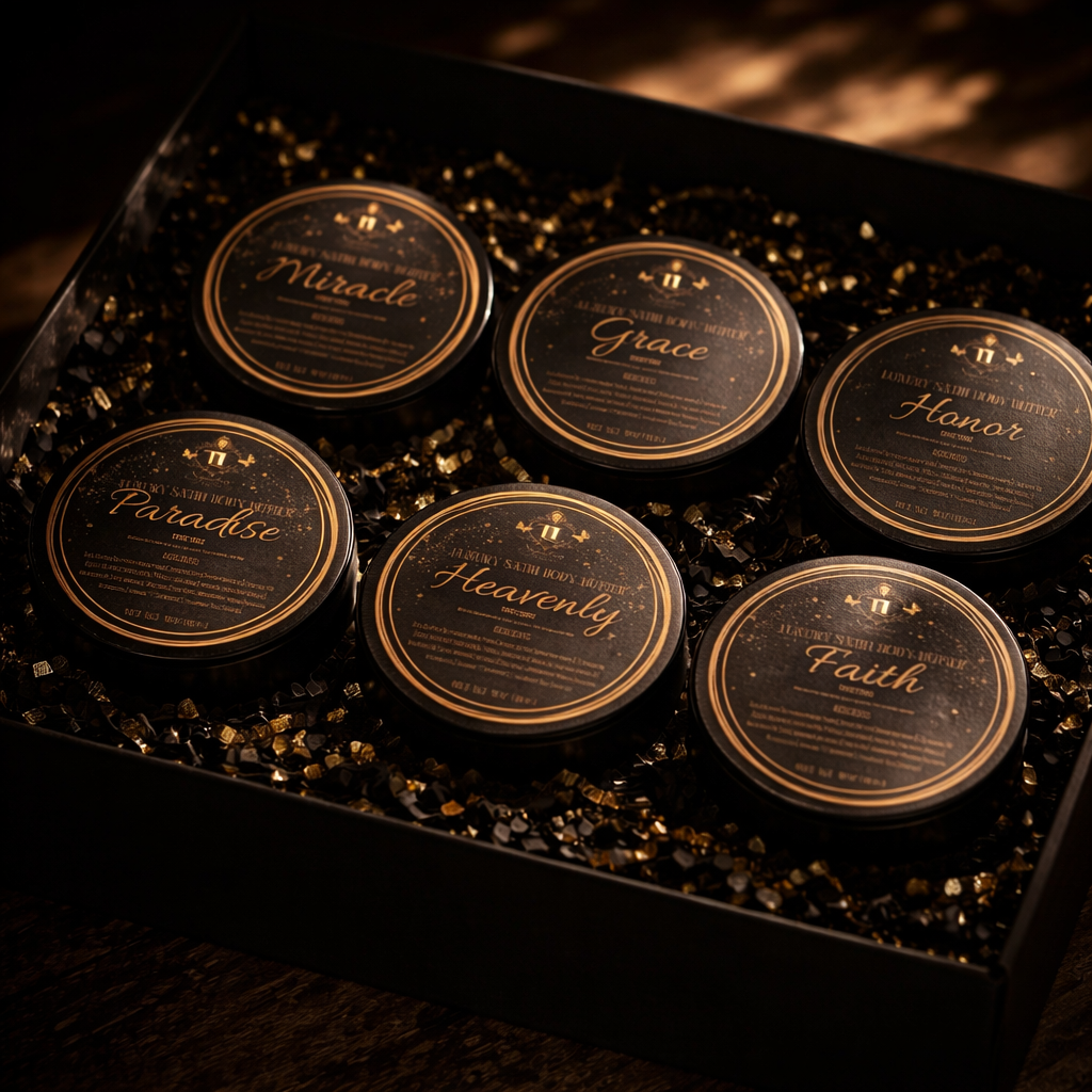 Discovery Love Box–6 Piece Luxury Satin Body Butter Collection-4oz