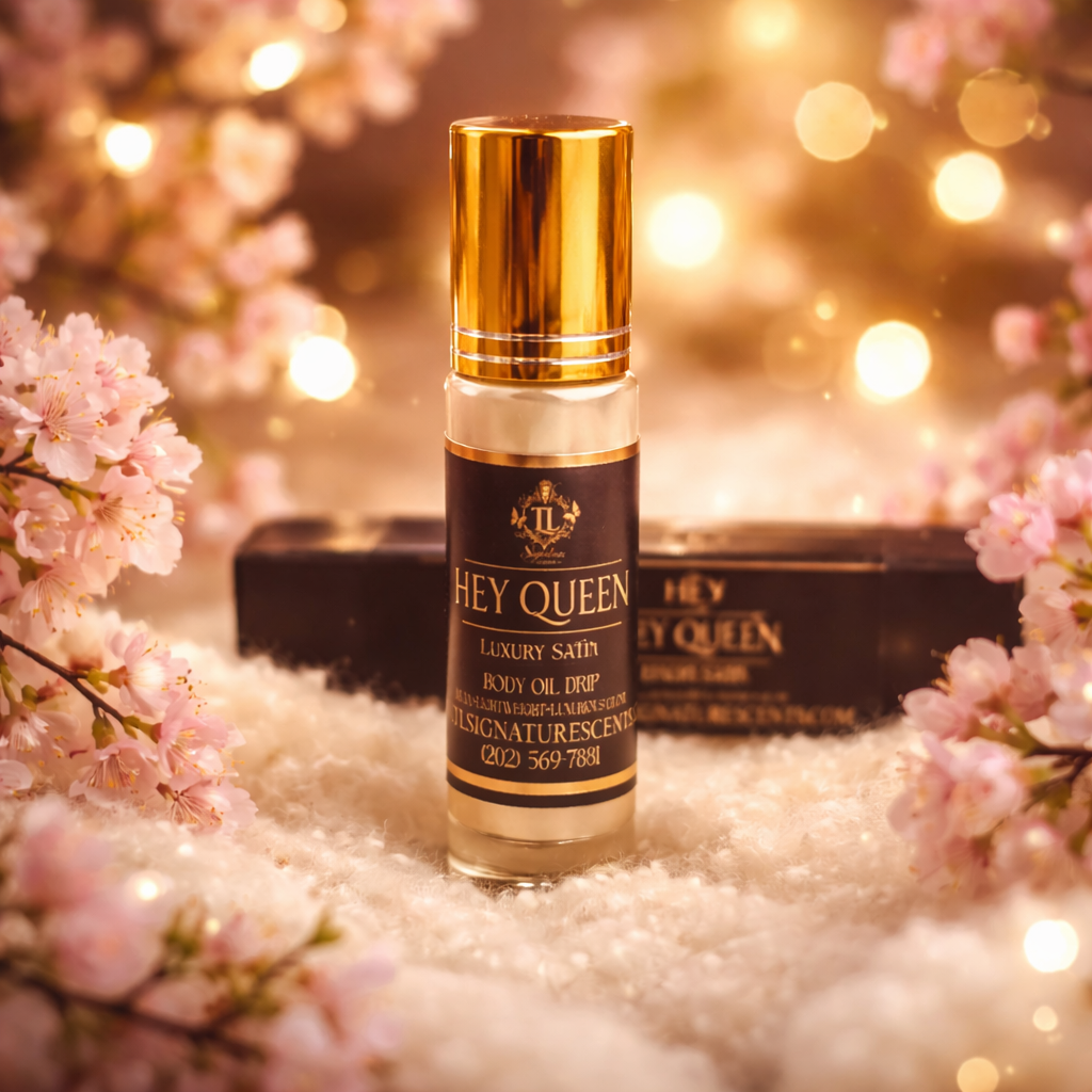 HEY QUEEN-Luxury Satin Body Oil Roll-On