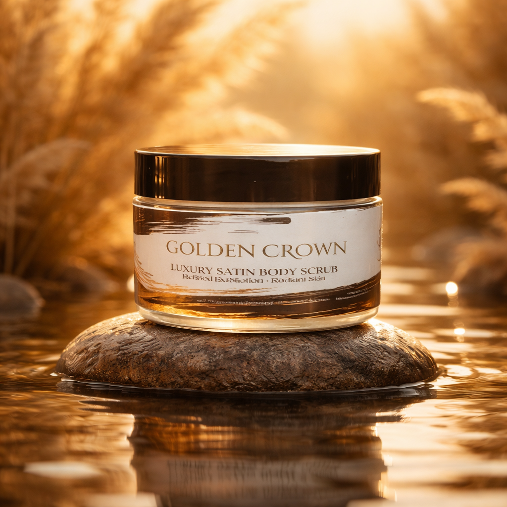 GOLDEN CROWN-Luxury Satin Body Scrub