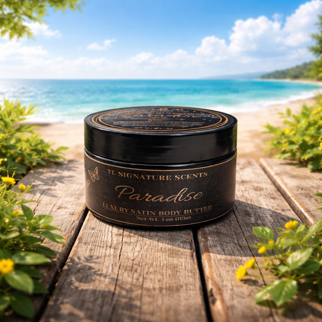 PARADISE-Luxury Satin Body Butter-8oz