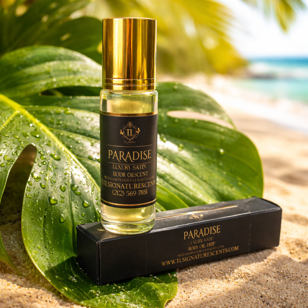 PARADISE-Luxury Satin Body Oil Roll-On