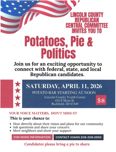 Potatoes, Pie, and Politics