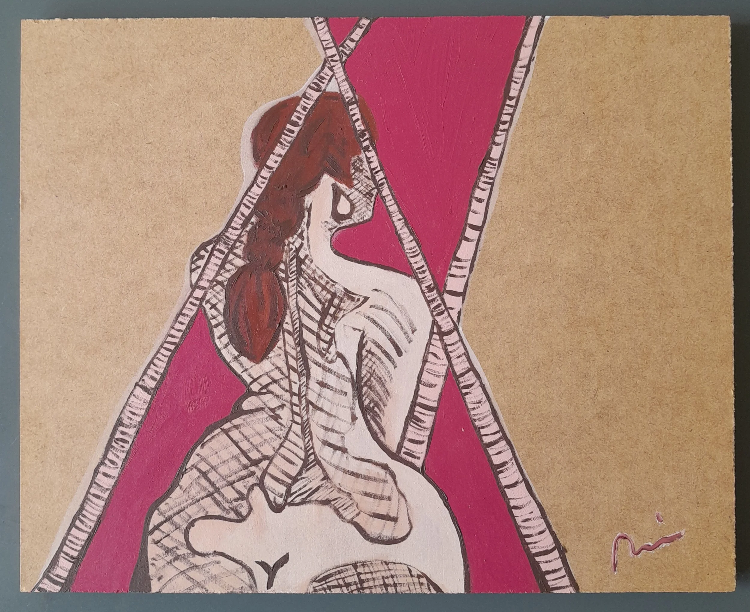 Poles wtih Bouganvillia.jpg