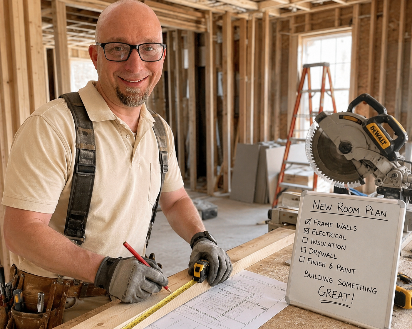 Married to “Mr. Fix-It!”