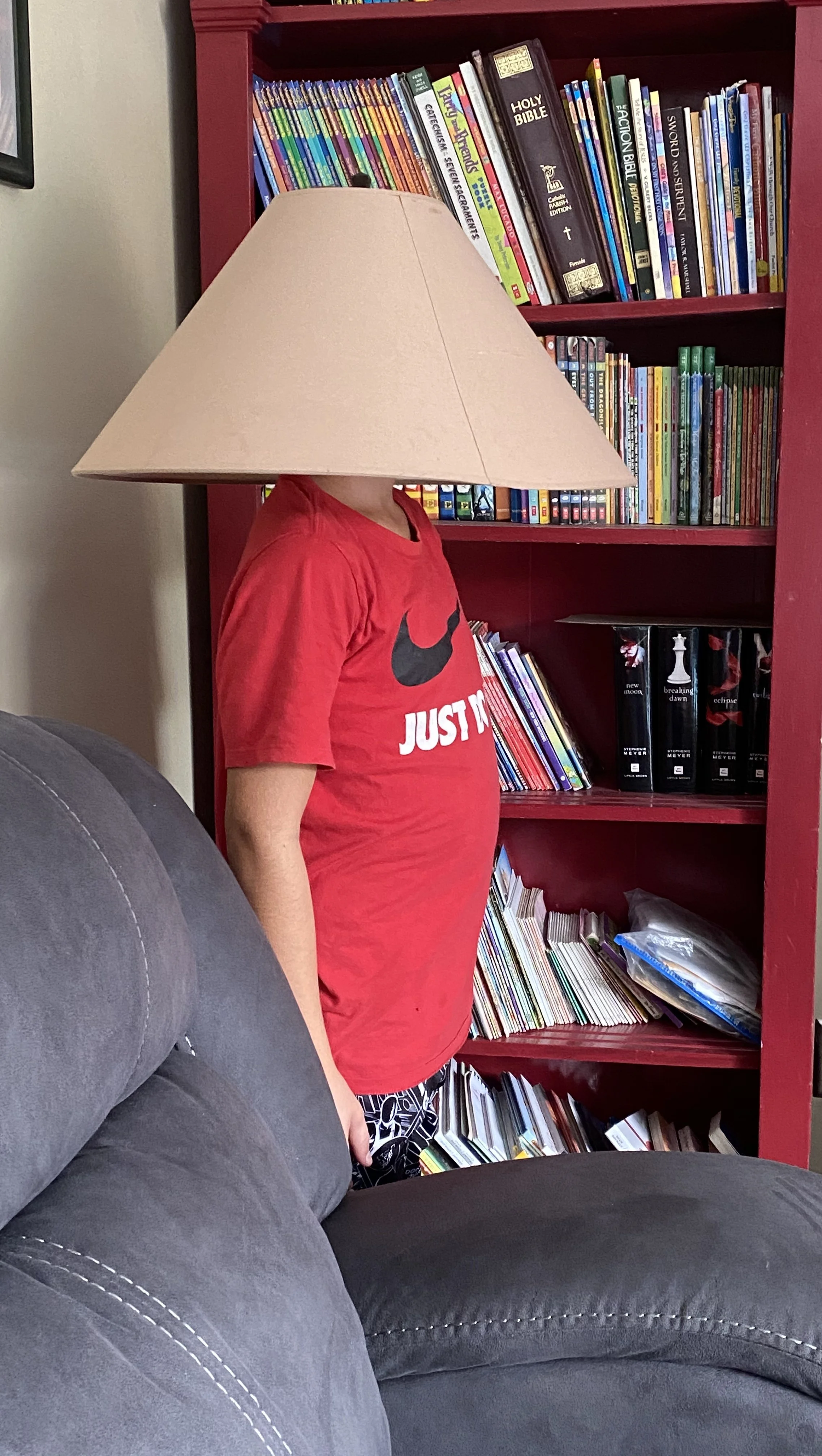 Matthan thought he would trick us and become a lamp.